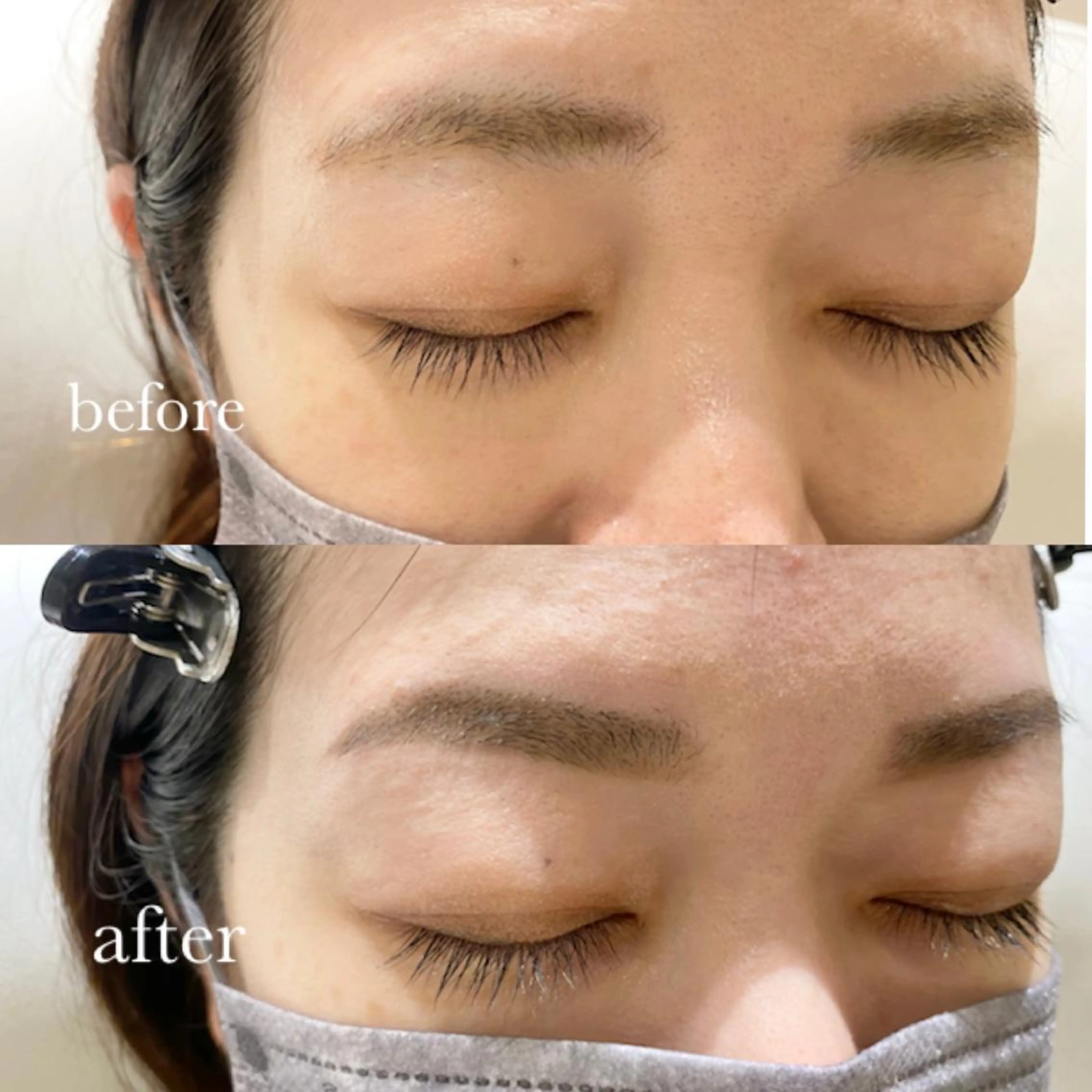 アイブロウ Lowen kahoのマツエク・マツパデザイン