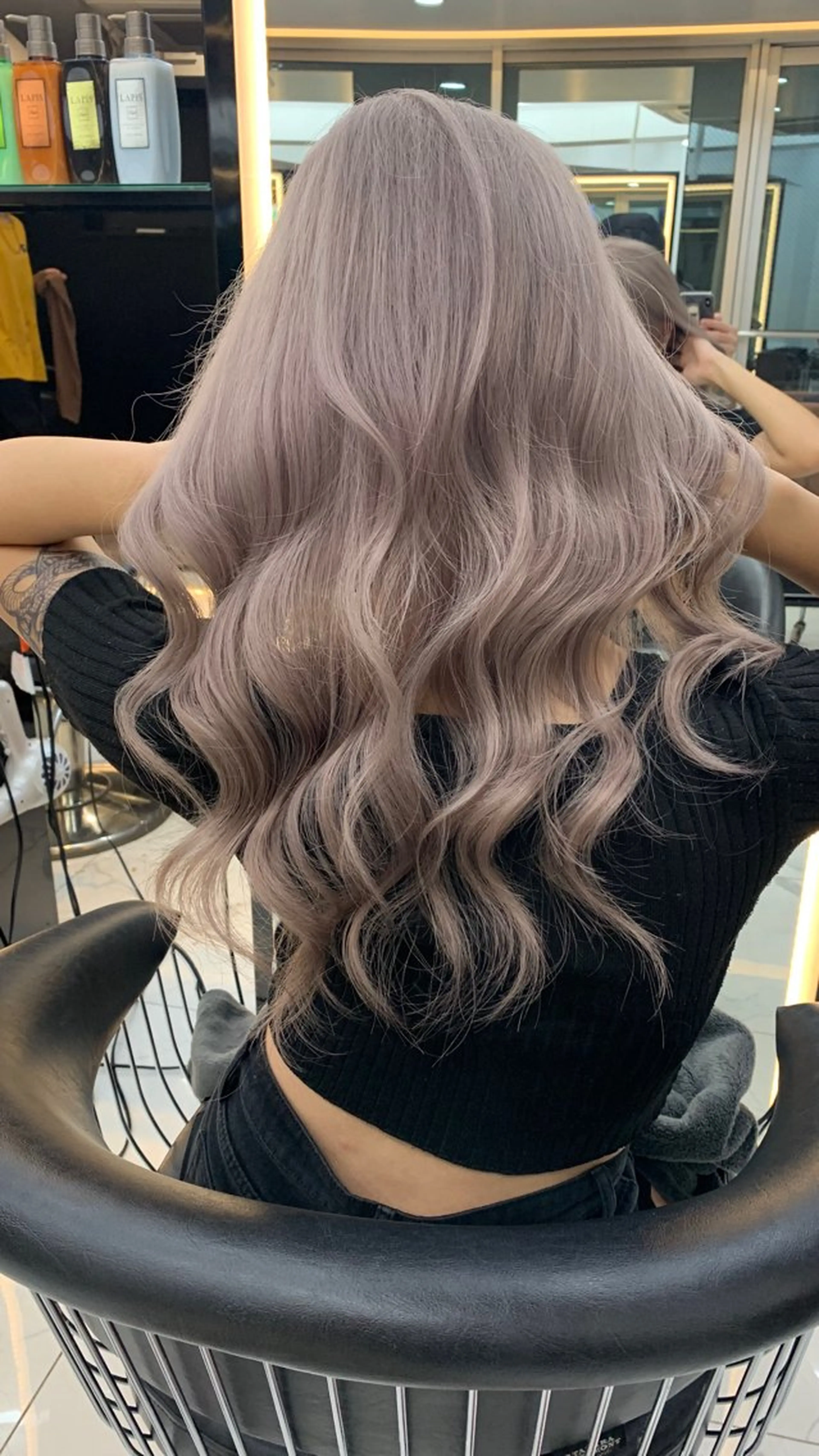 《ミニモ限定‼️》ブリーチ+カラー💭🖤の写真