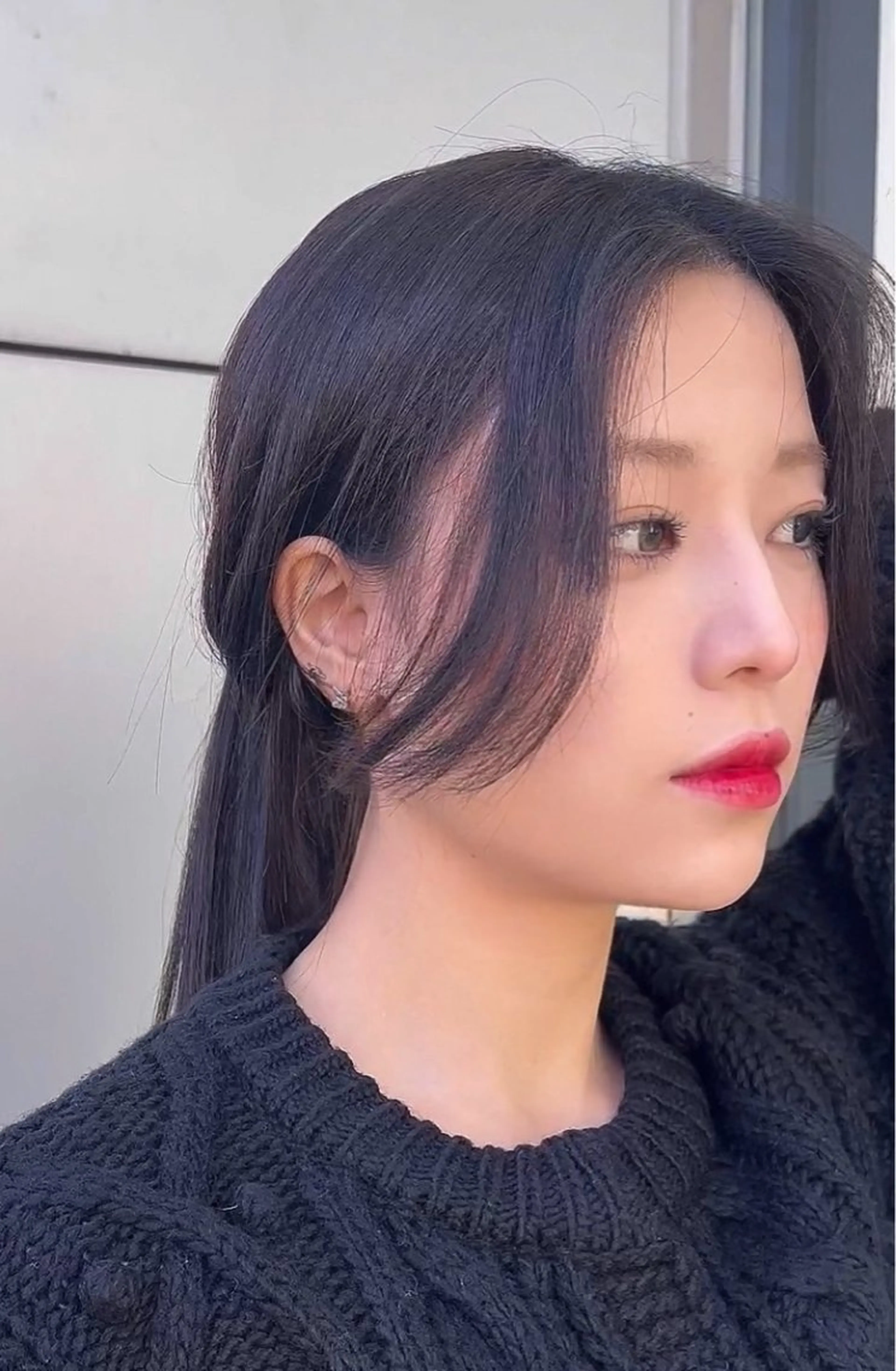 ミディアム カラー カット ヘアカラー トリートメント 🌫️大人韓国ヘア 🌫️naoyaのヘアスタイル