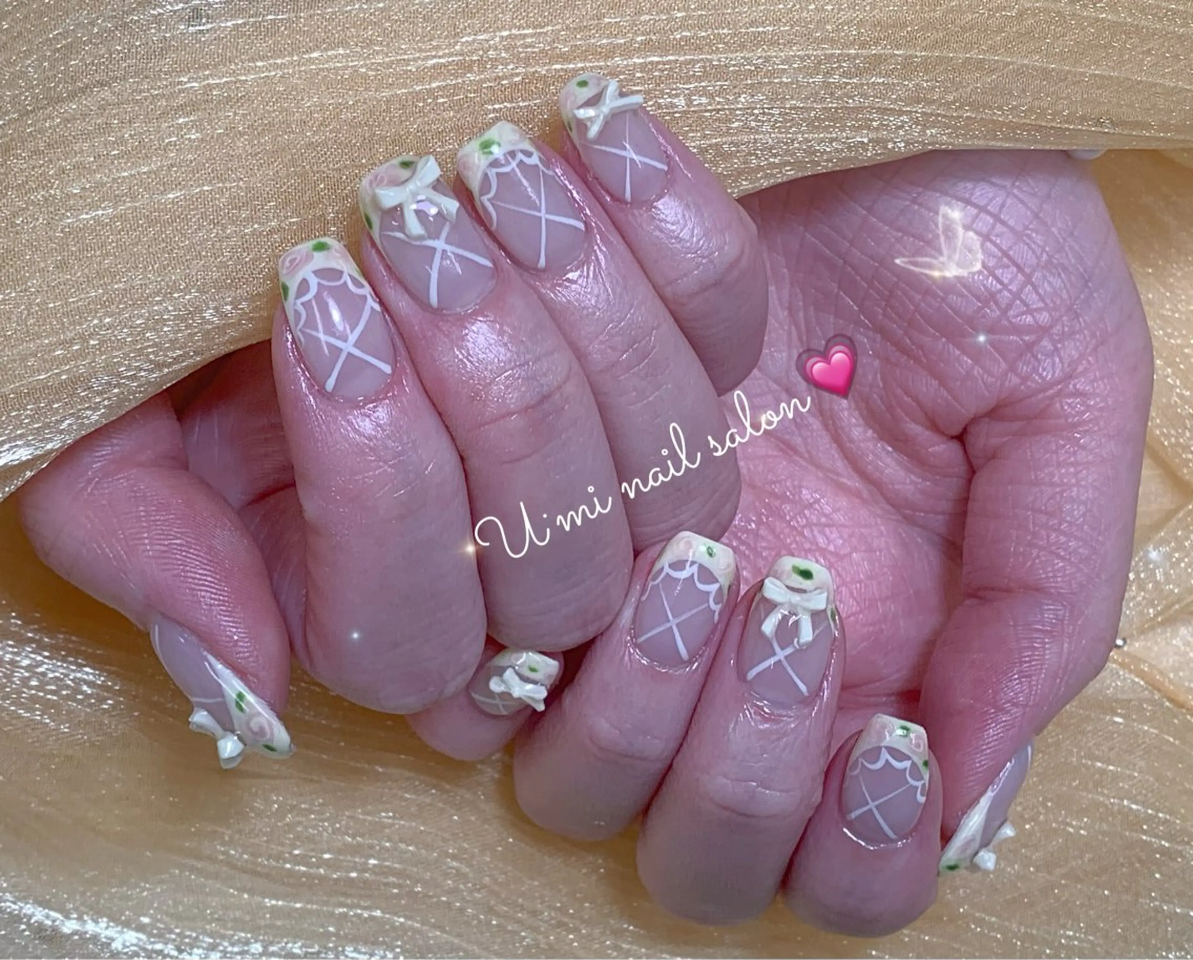 ネイル ハンドネイル U·Mi nail salon所属・U·Mi 上野御徒町容のネイルデザイン