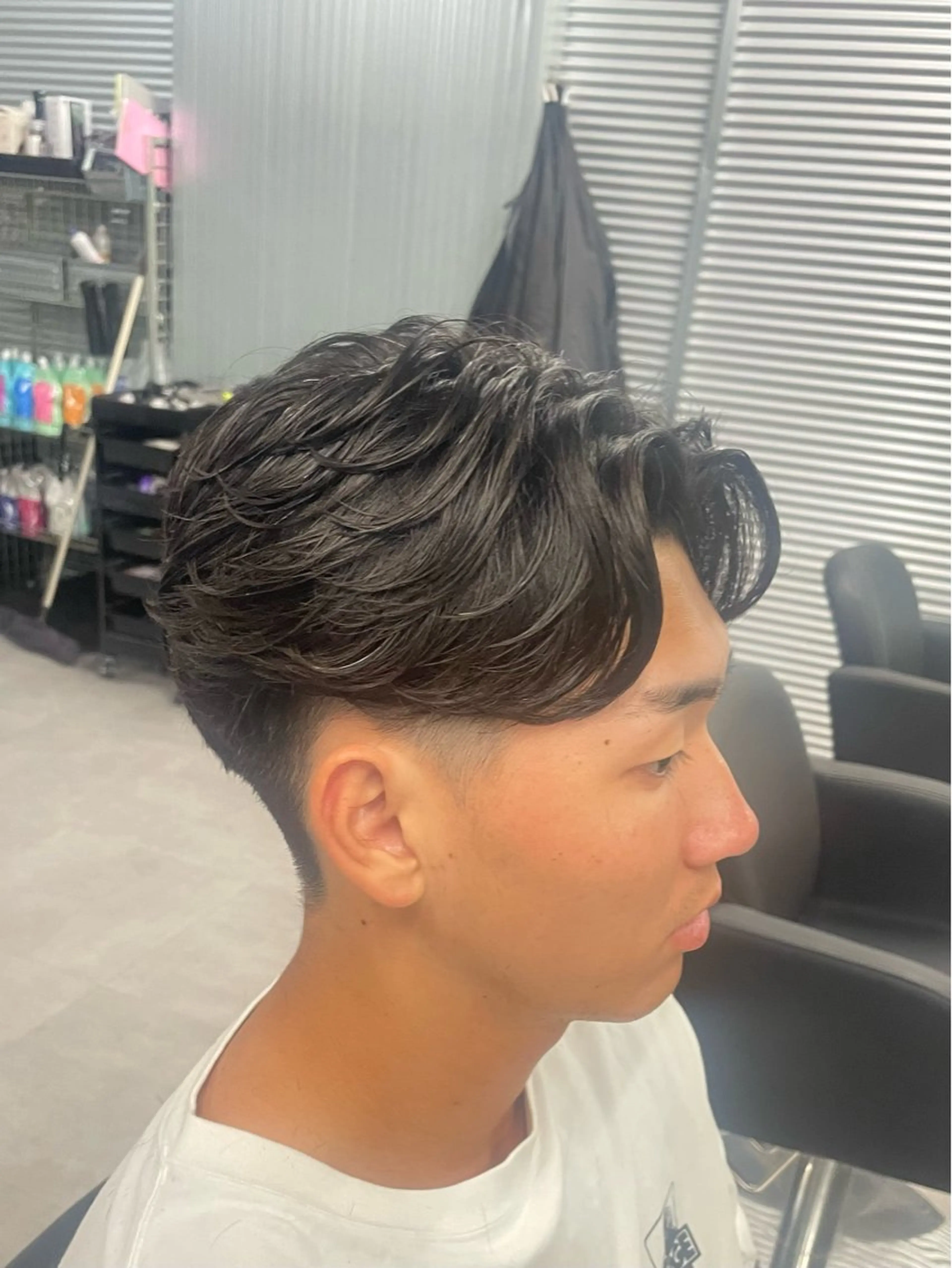 ショート カット パーマ トリートメント HARU🐬メンズ 美容師🐬のヘアスタイル