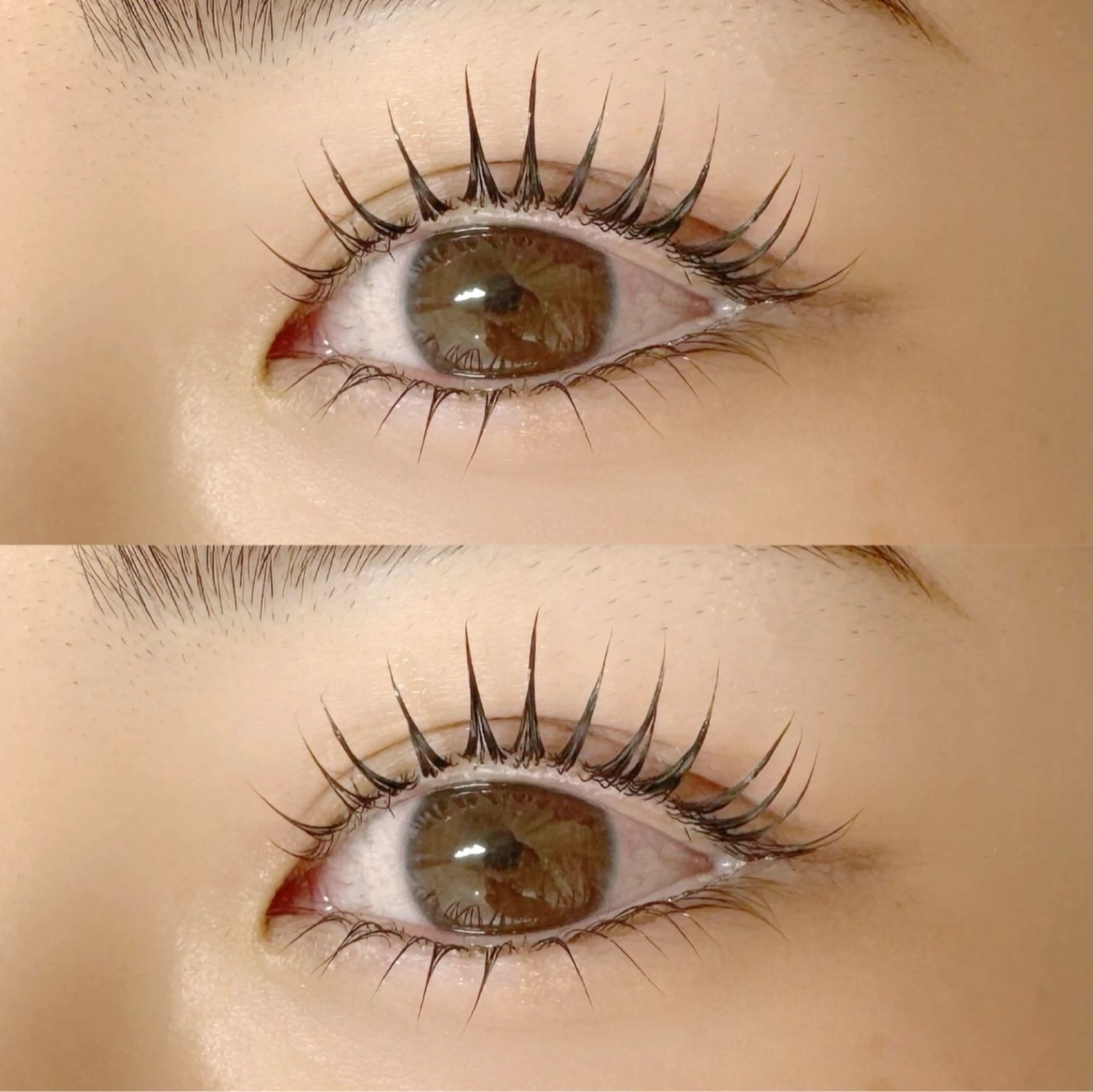 下まつ毛パーマのみの写真