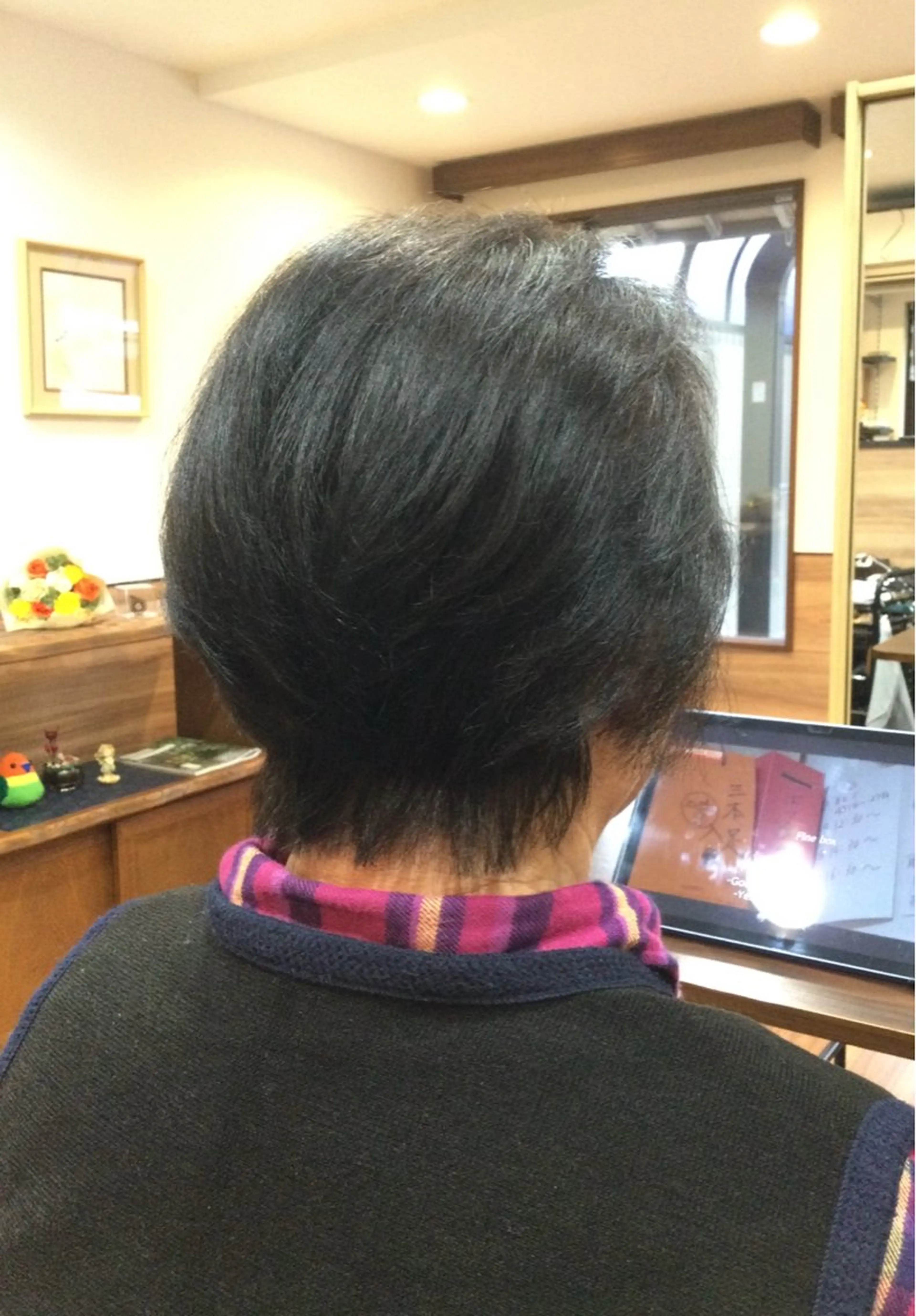 ショート カラー オーガニックカラー カット ヘアカラー トリートメント Annon プライベートサロンのヘアスタイル