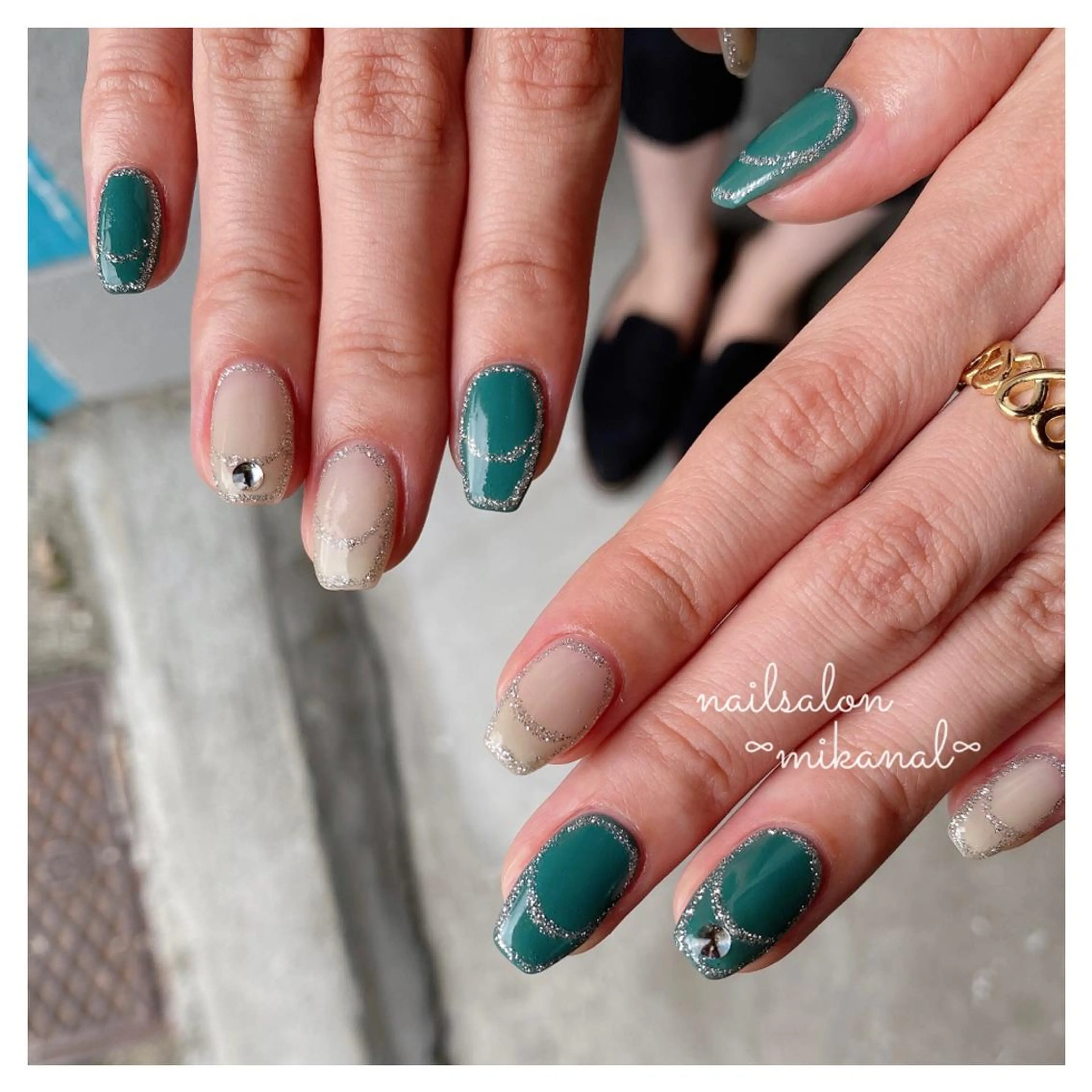 ネイル ハンドネイル nailsalon ∞ ﾐｶﾅﾙ ∞のネイルデザイン