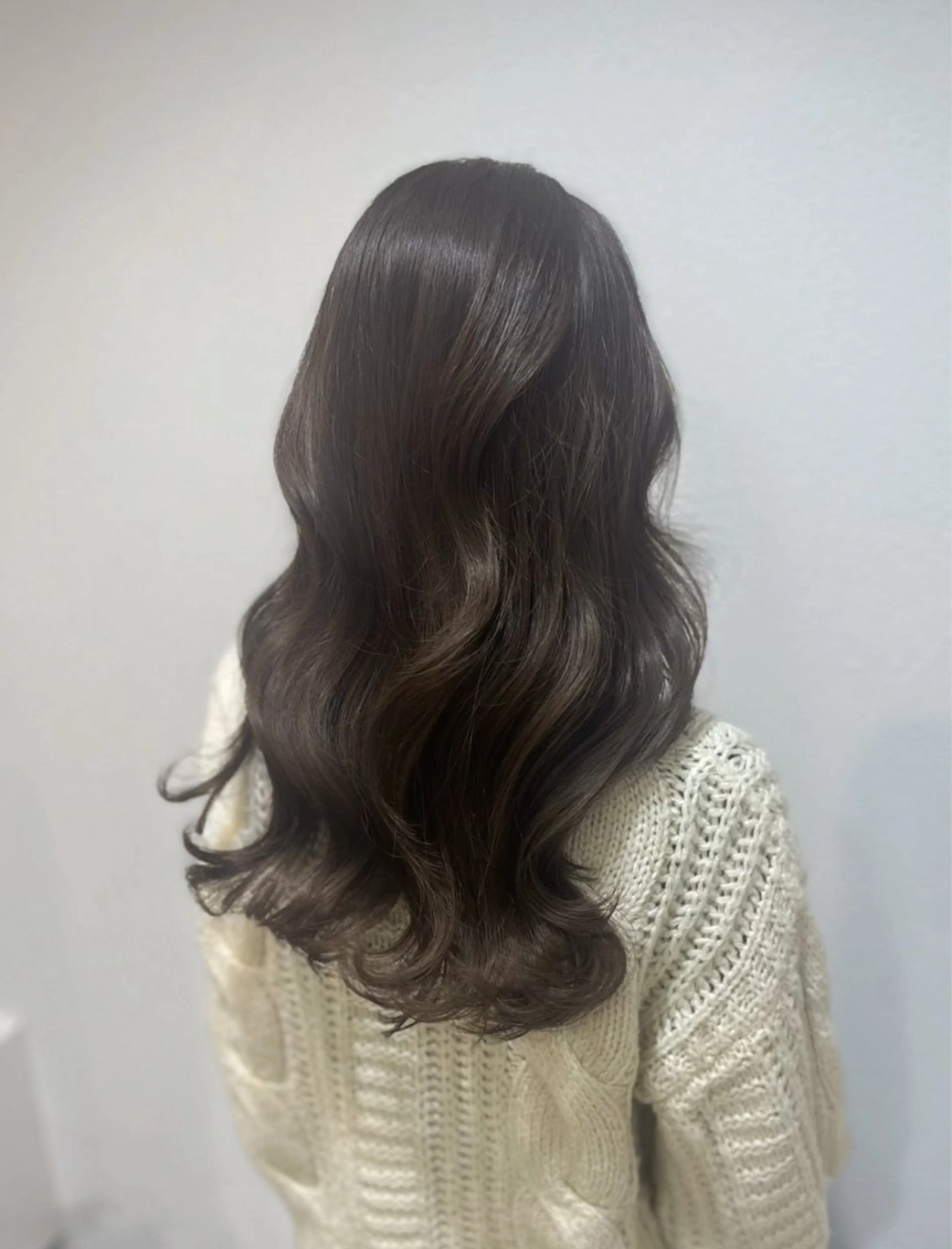 ロング カラー カット ヘアカラー トリートメント 透明感カラー／ 艶感カラー／RAMUのヘアスタイル