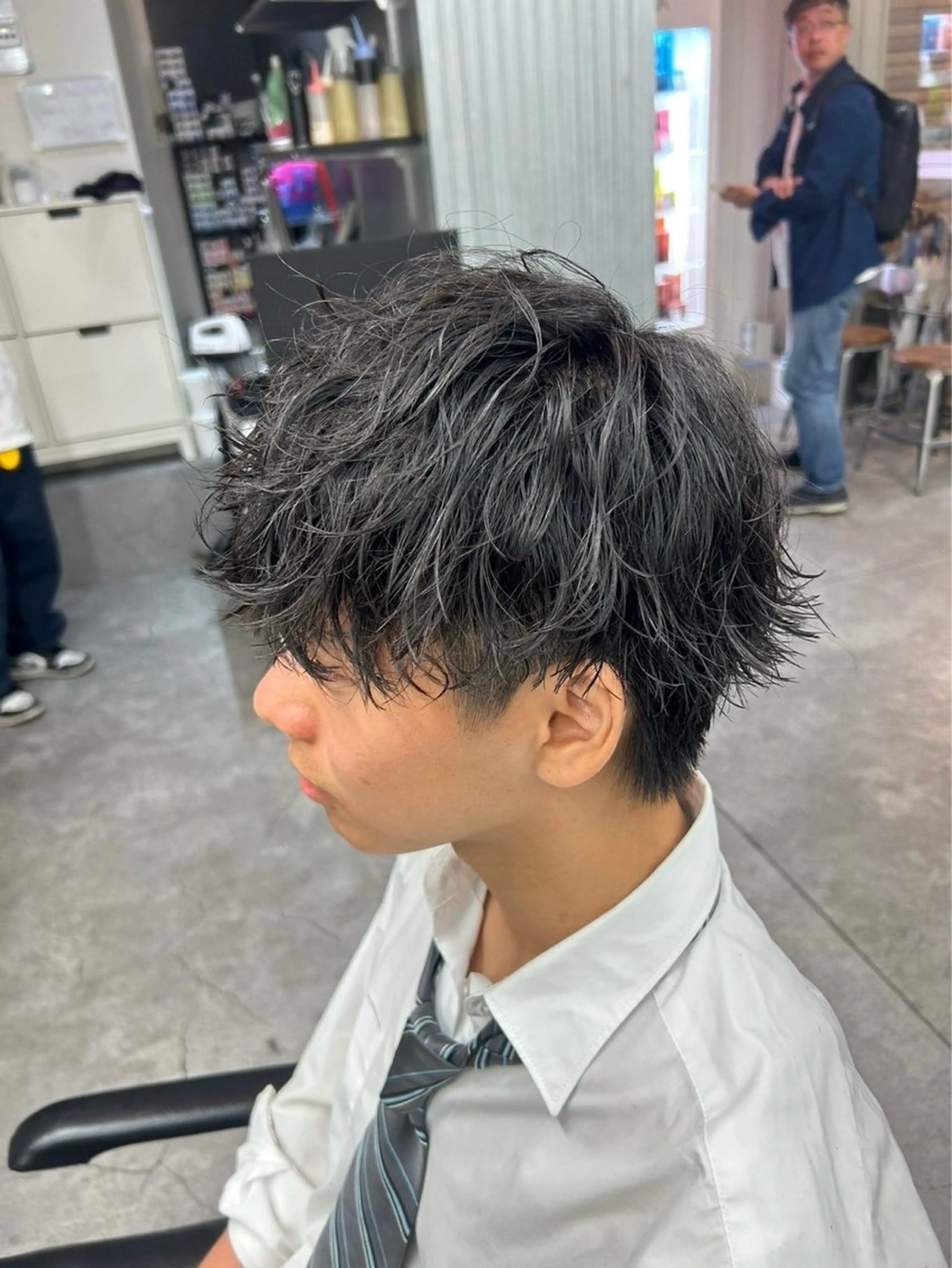 ✨メンズカット+黄金比眉カット《シャンプー付き》✨の写真