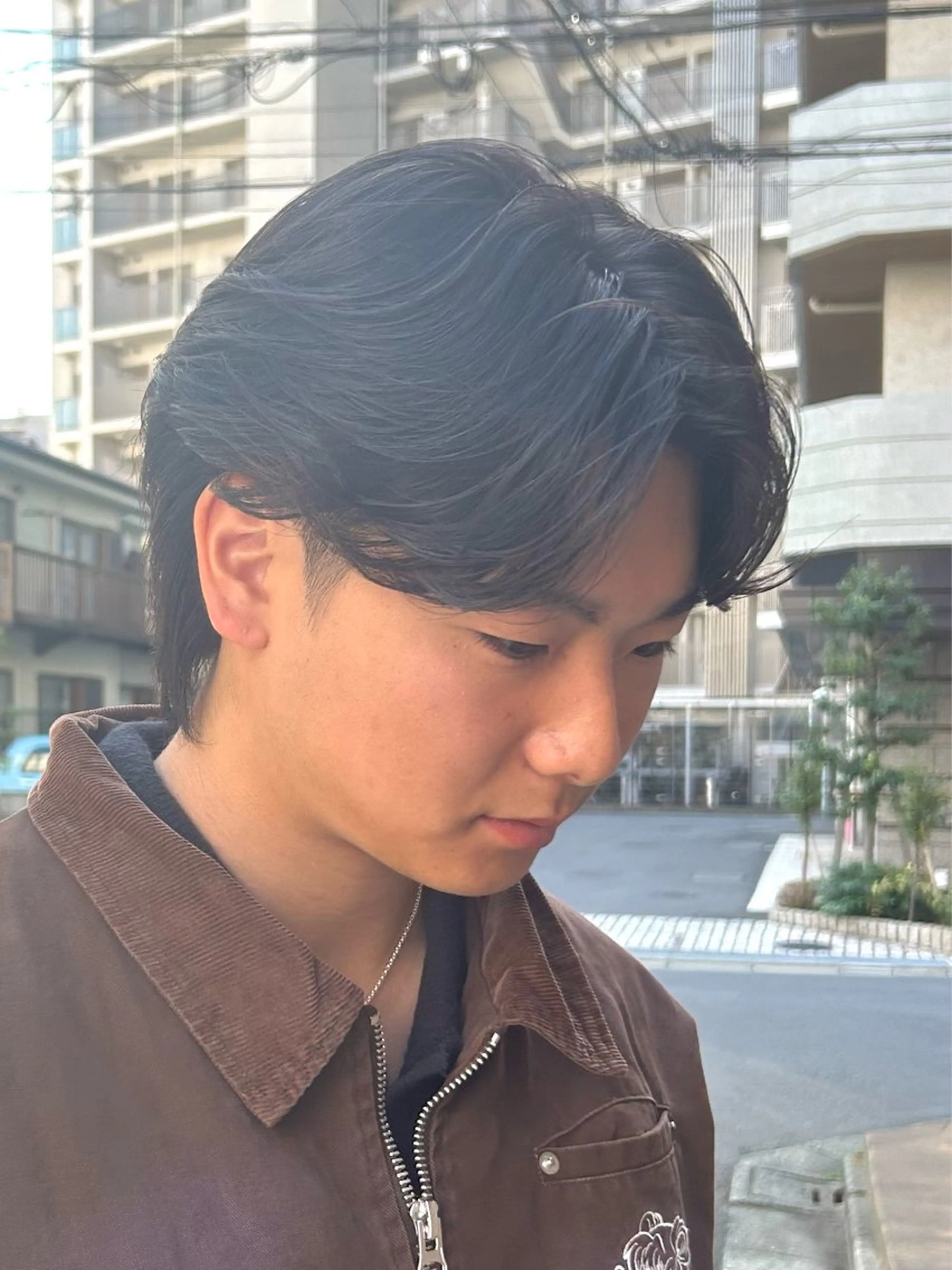 パーマ メンズ メンズ韓国風 メンズパーマ ニュアンスパーマ カット パーマ トリートメント 透明感ハイトーン特化 /ケアブリーチ/莉駒のヘアスタイル