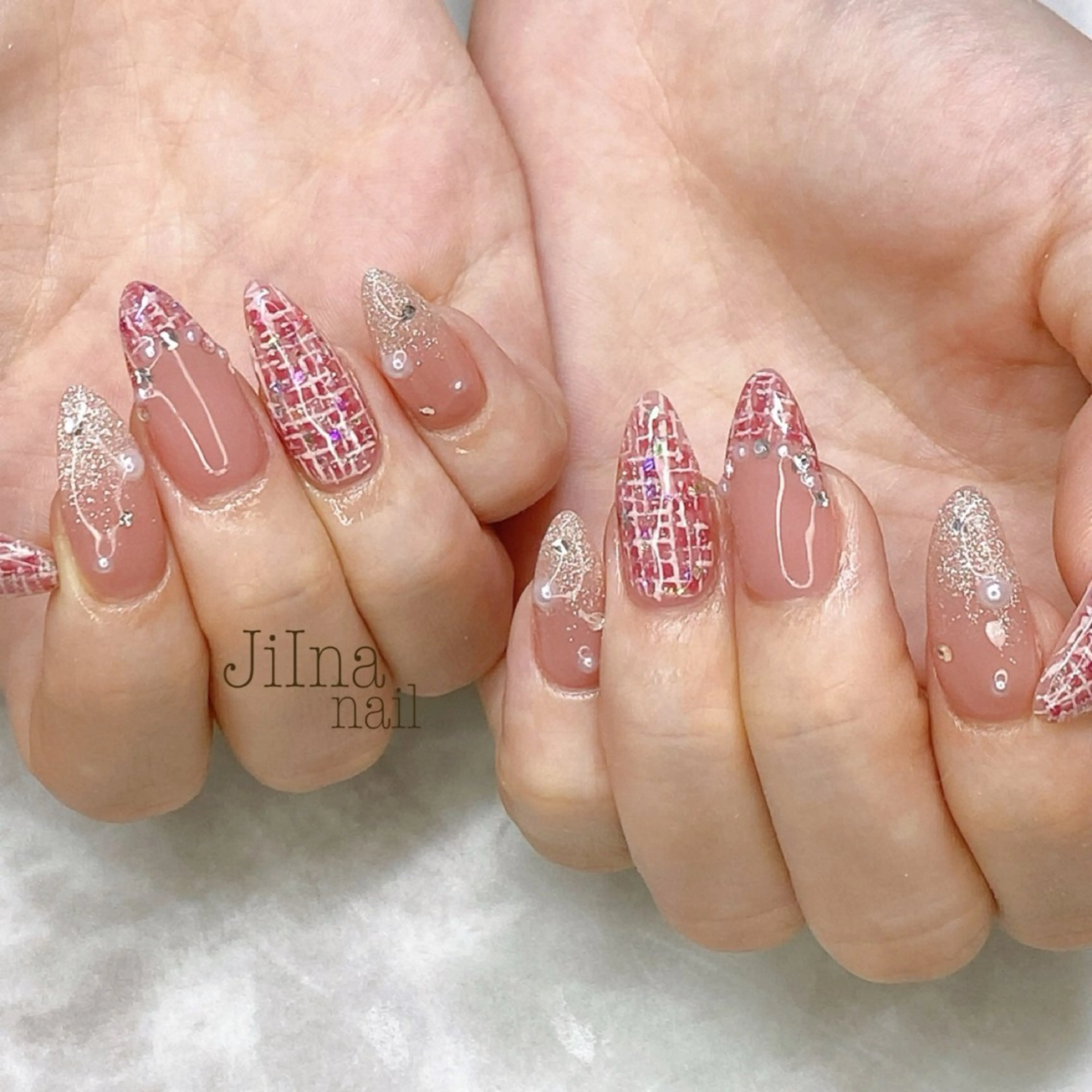 ネイル 持ち込み JiIna nailのネイルデザイン