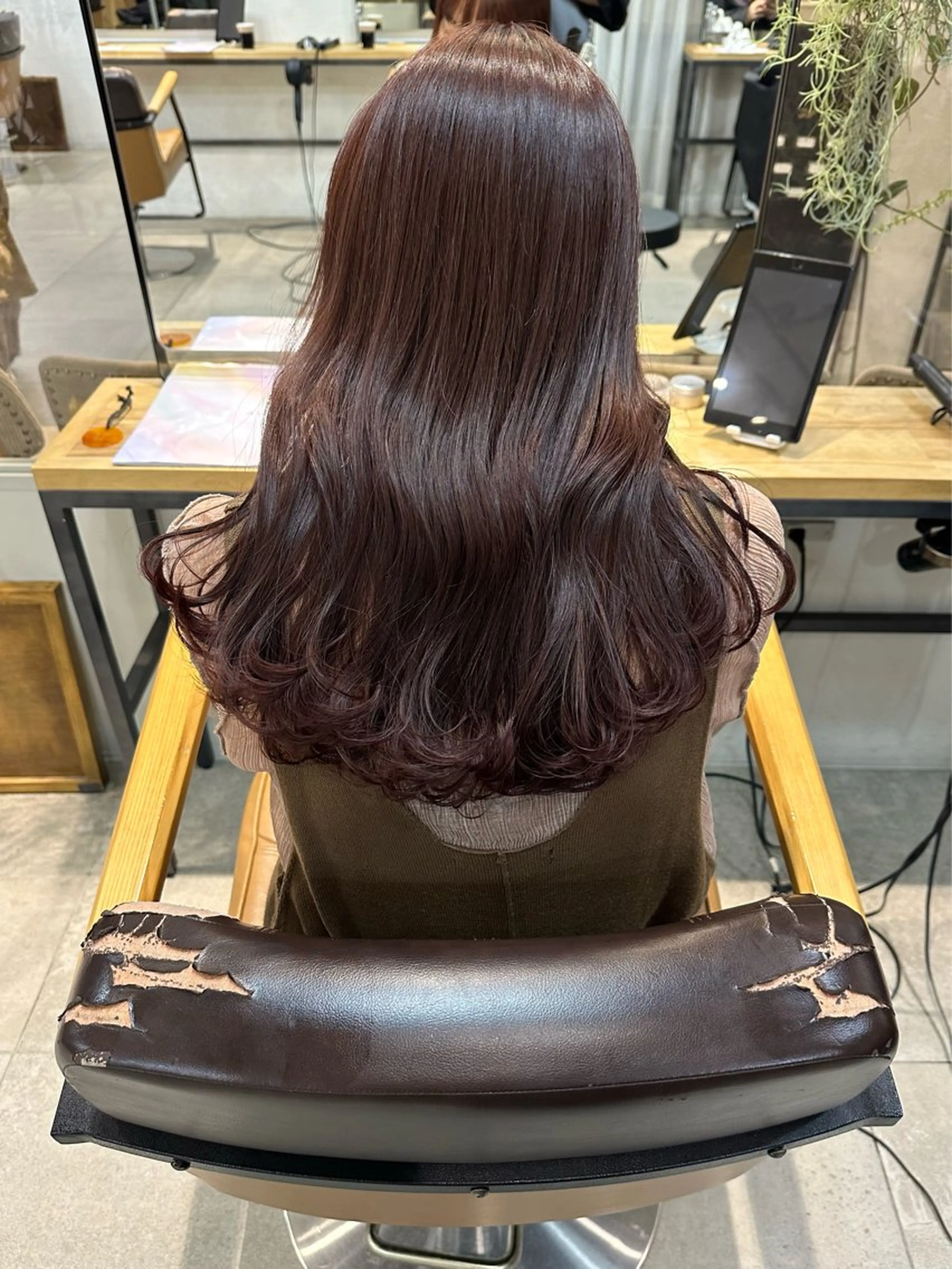 《期間限定✨️》カット+ケアカラー+プレミアムトリートメント+炭酸ヘッドスパ🫧の写真