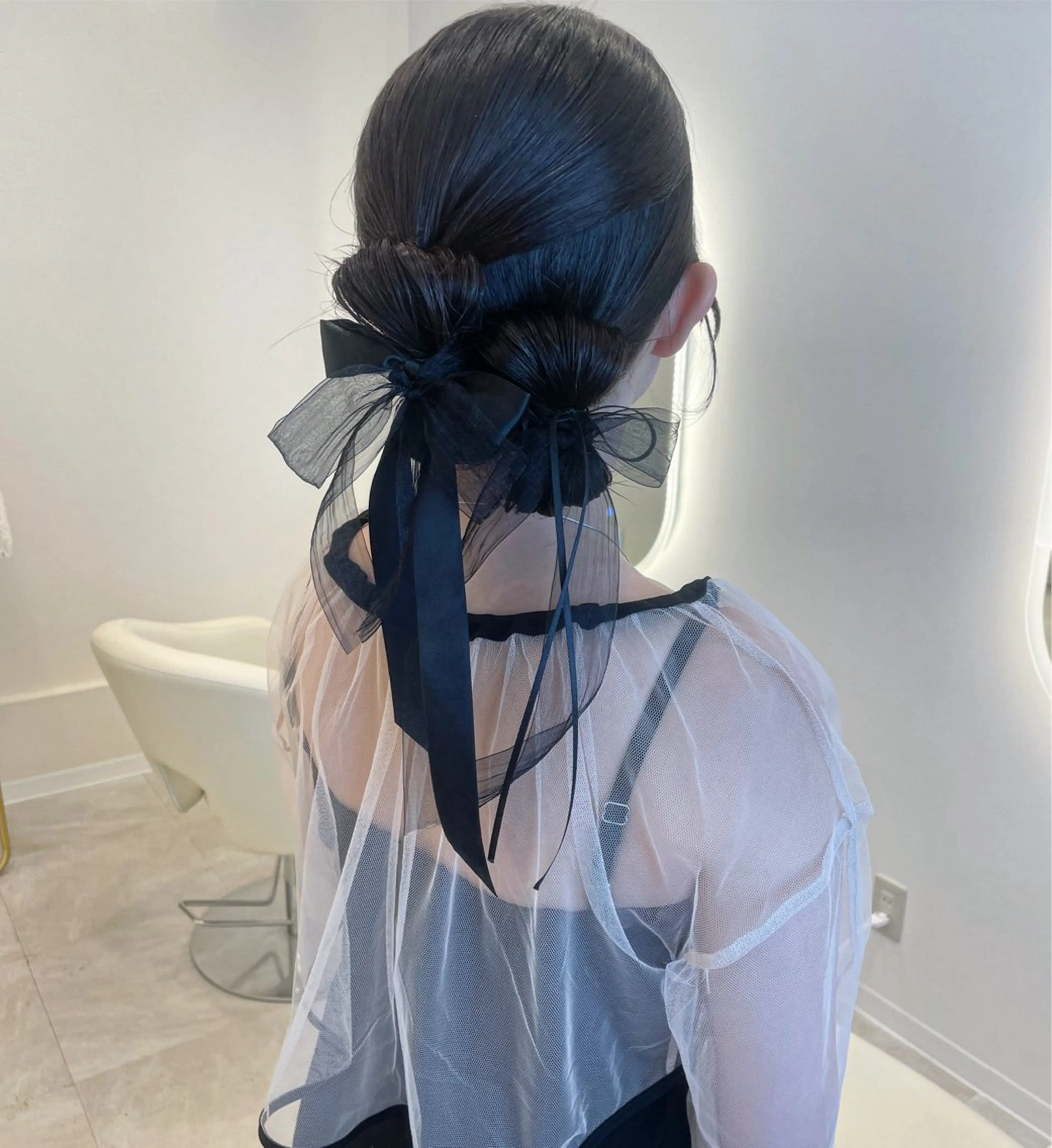 ミディアム ヘアアレンジ ヘアメイク new meのヘアスタイル