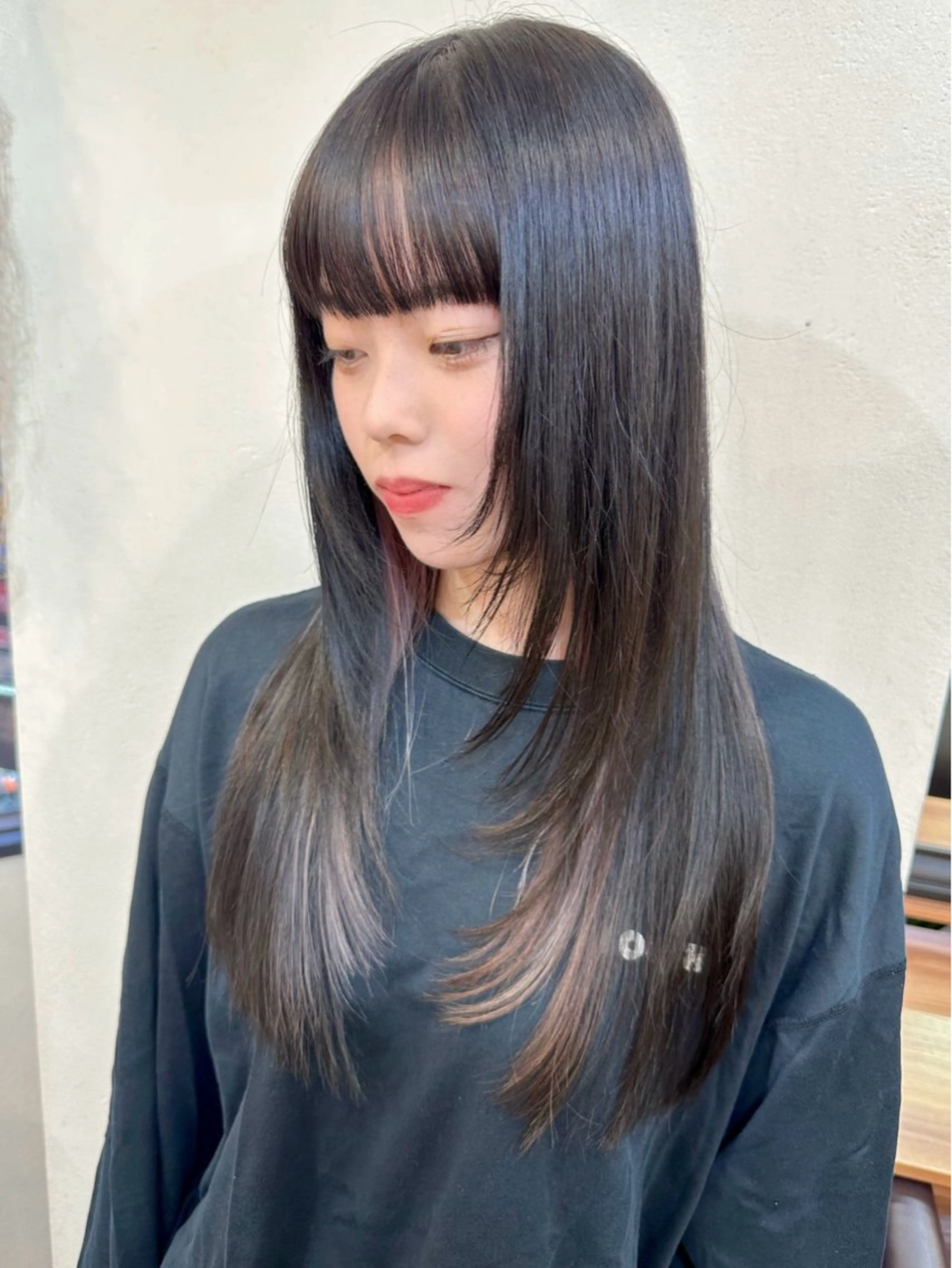 ロング レイヤーカット カット トレンドヘア🌿 chinariのヘアスタイル