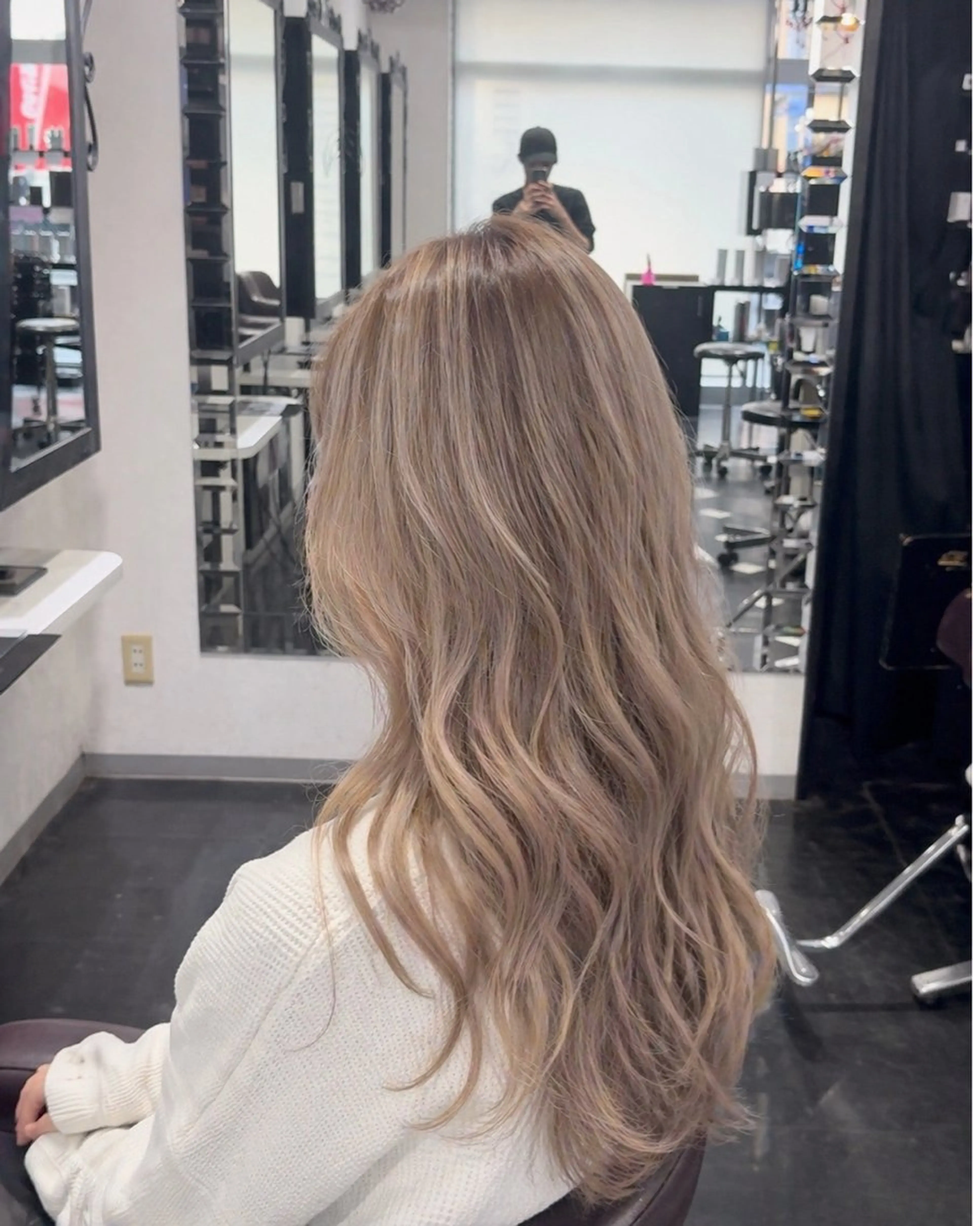 カラー ブリーチ ヘアカラー ひ かるのヘアスタイル