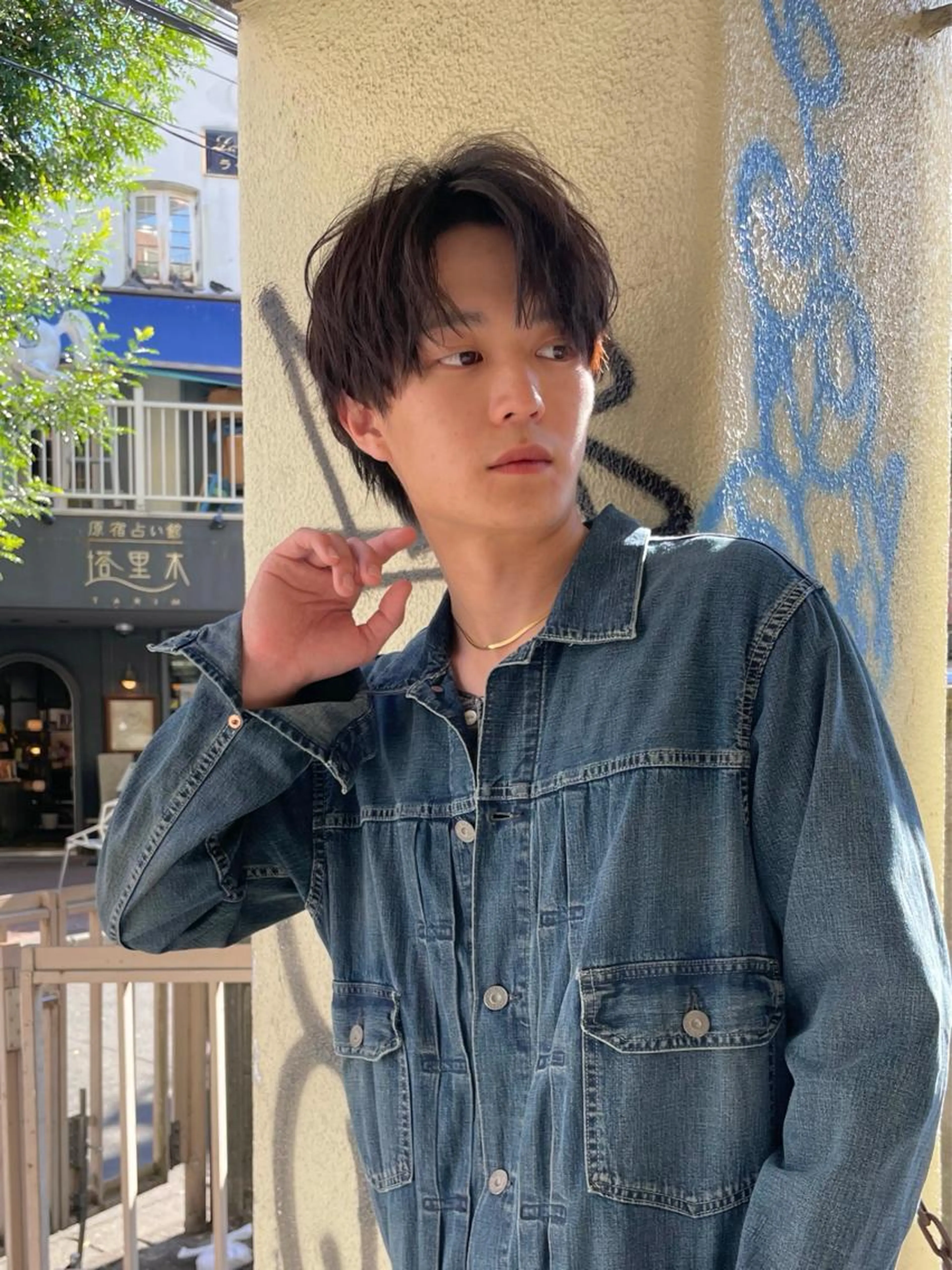 💥👊メンズ限定👊💥✨学割U24✨カット+透明感カラー【シャンプー&ブロー込み】の写真