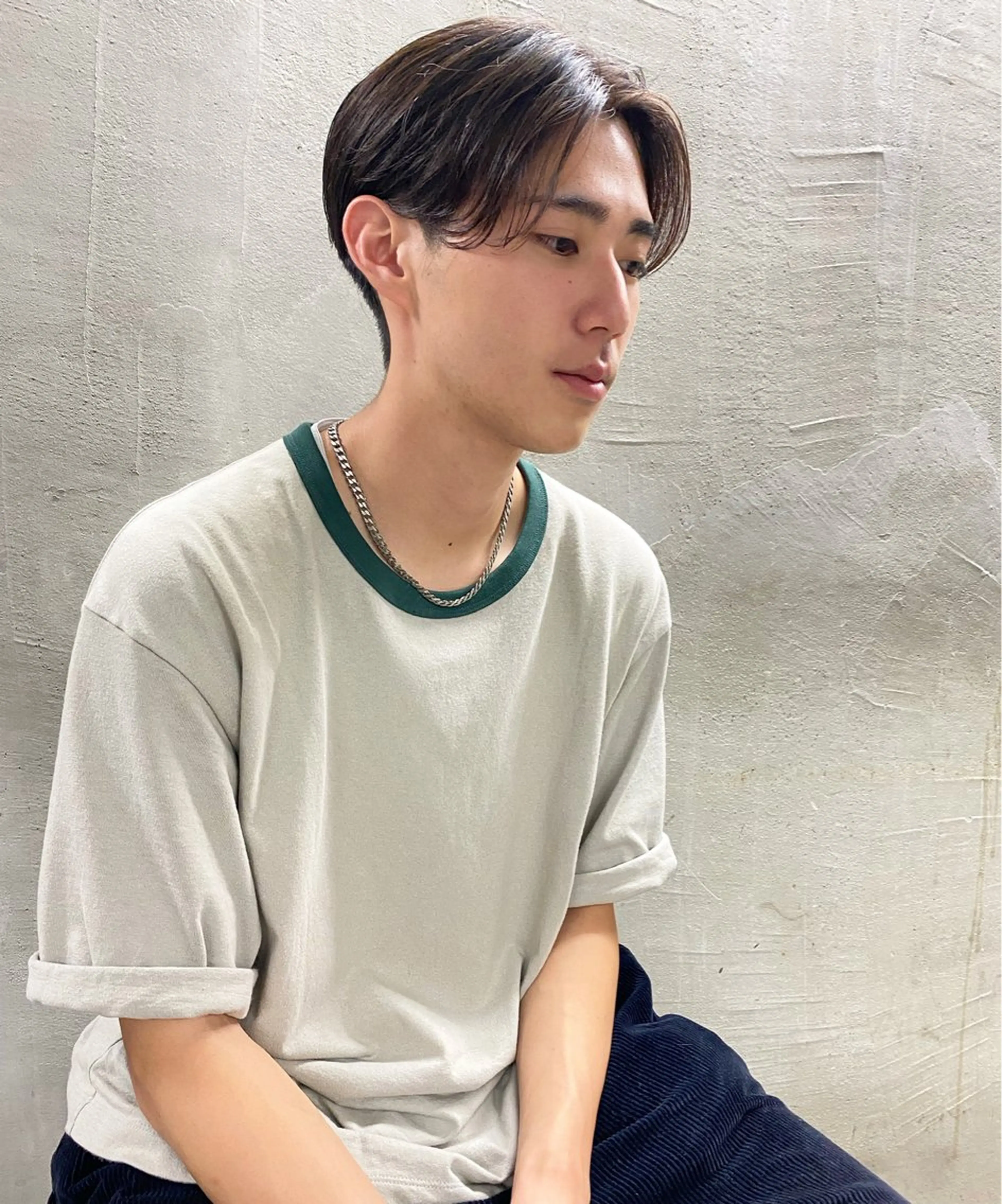 ショート パーマ メンズ メンズパーマ ニュアンスパーマ パーマ トリートメント パーマ、髪質改善 カズマのヘアスタイル