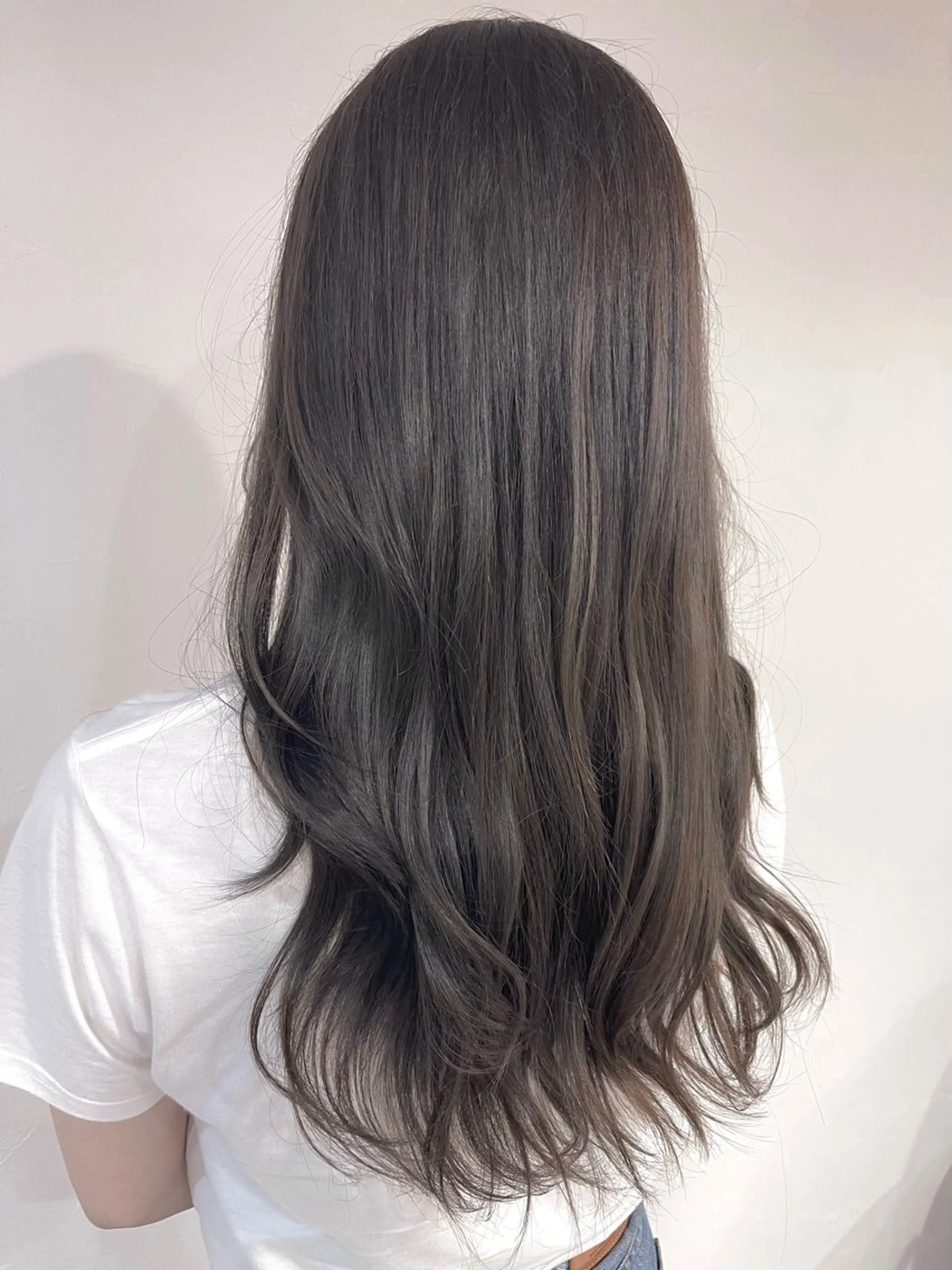 ロング カラー 神野 洸都のヘアスタイル