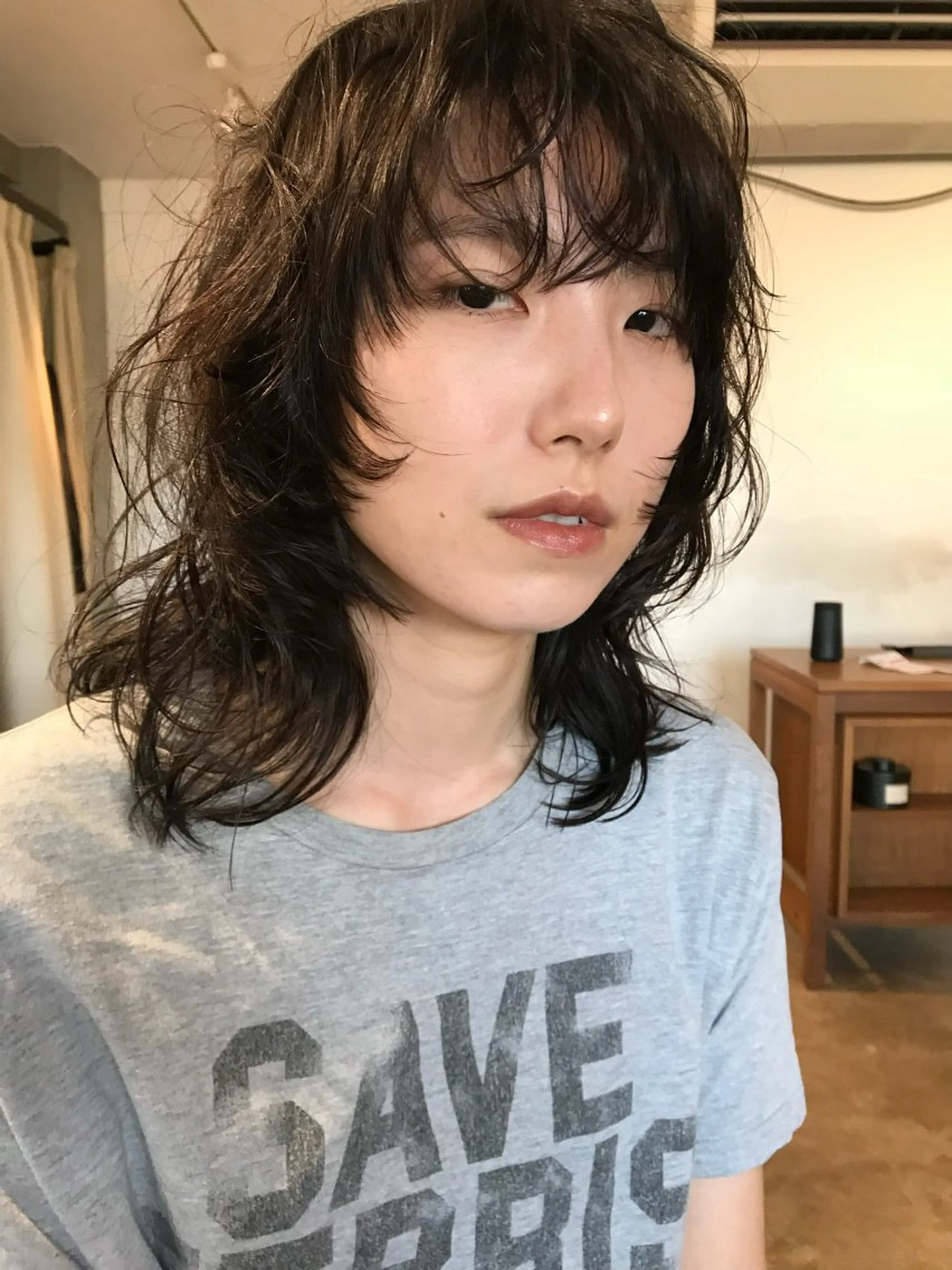 ミディアム ヘアカラー hina KEEDAのヘアスタイル