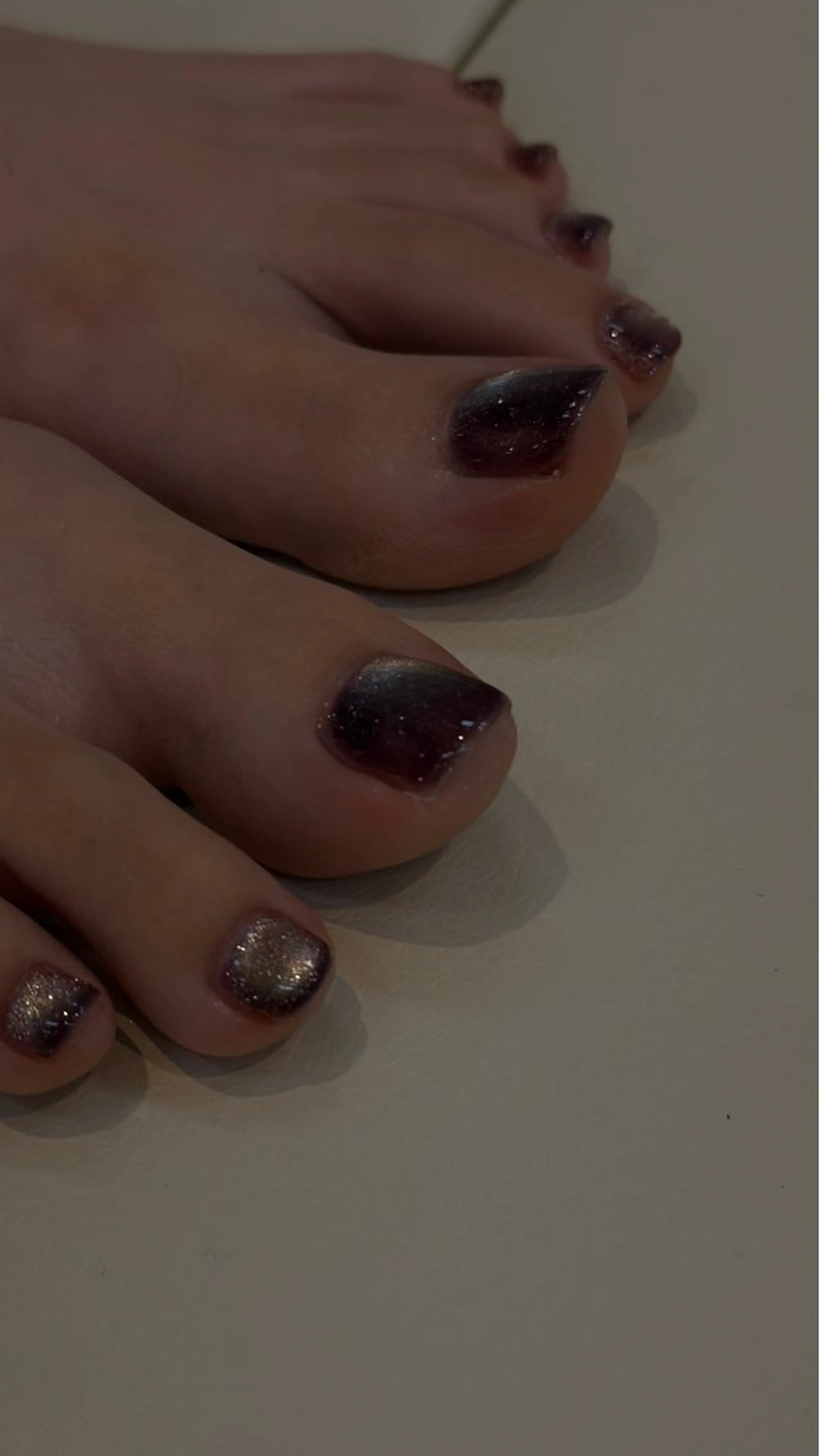 ネイル フラッシュネイル フラッシュマグ ワンカラーネイル TRU NAIL 光の森店 シヅキのネイルデザイン