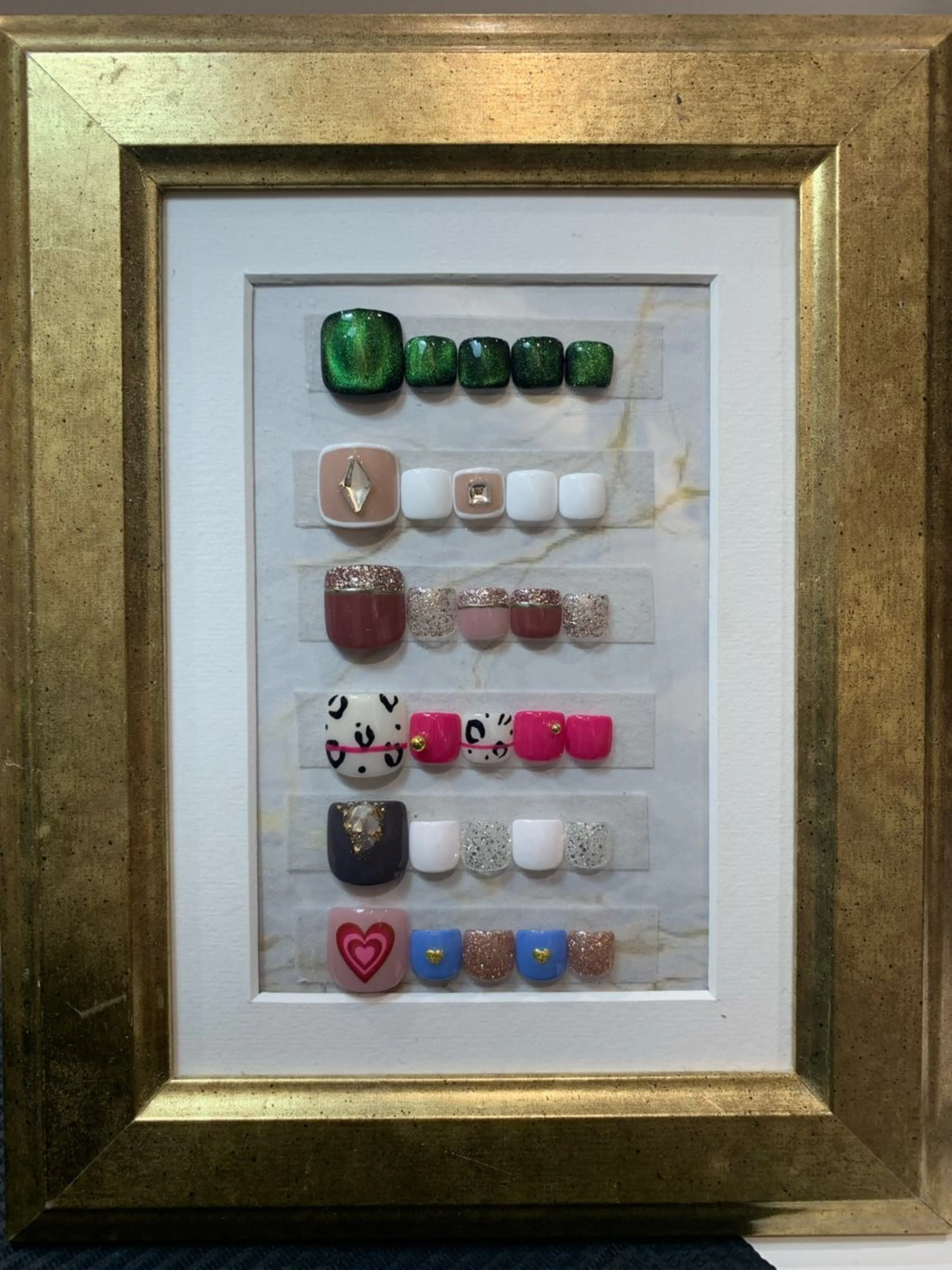 ネイル フットネイル tote. airiのネイルデザイン