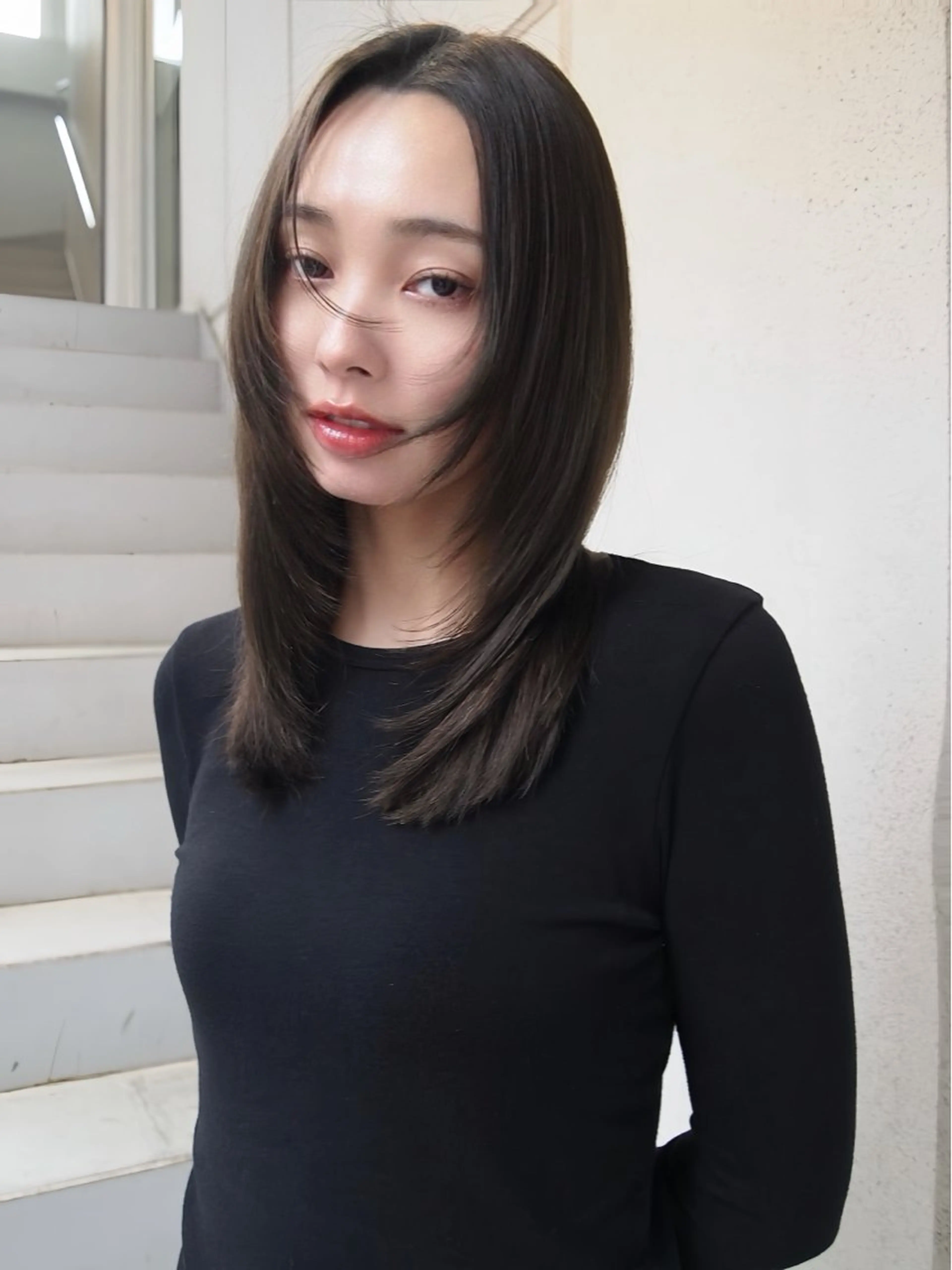 ロング レイヤーカット カット ヘアカラー ﾘｭｳﾄ/ オシャレ製造美容師のヘアスタイル