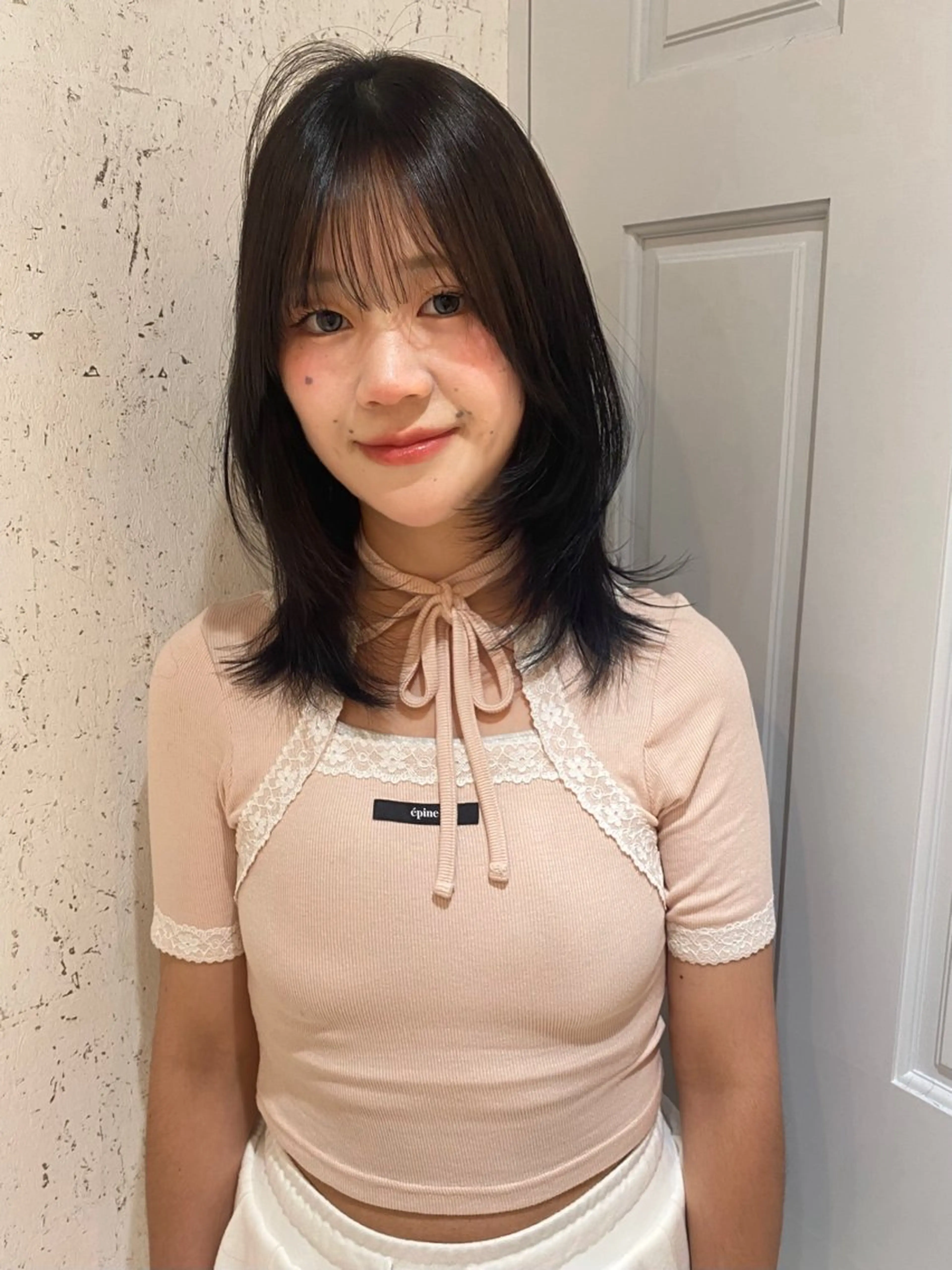 ミディアム カラー カット ヘアカラー トリートメント mai / linoah˚✧のヘアスタイル