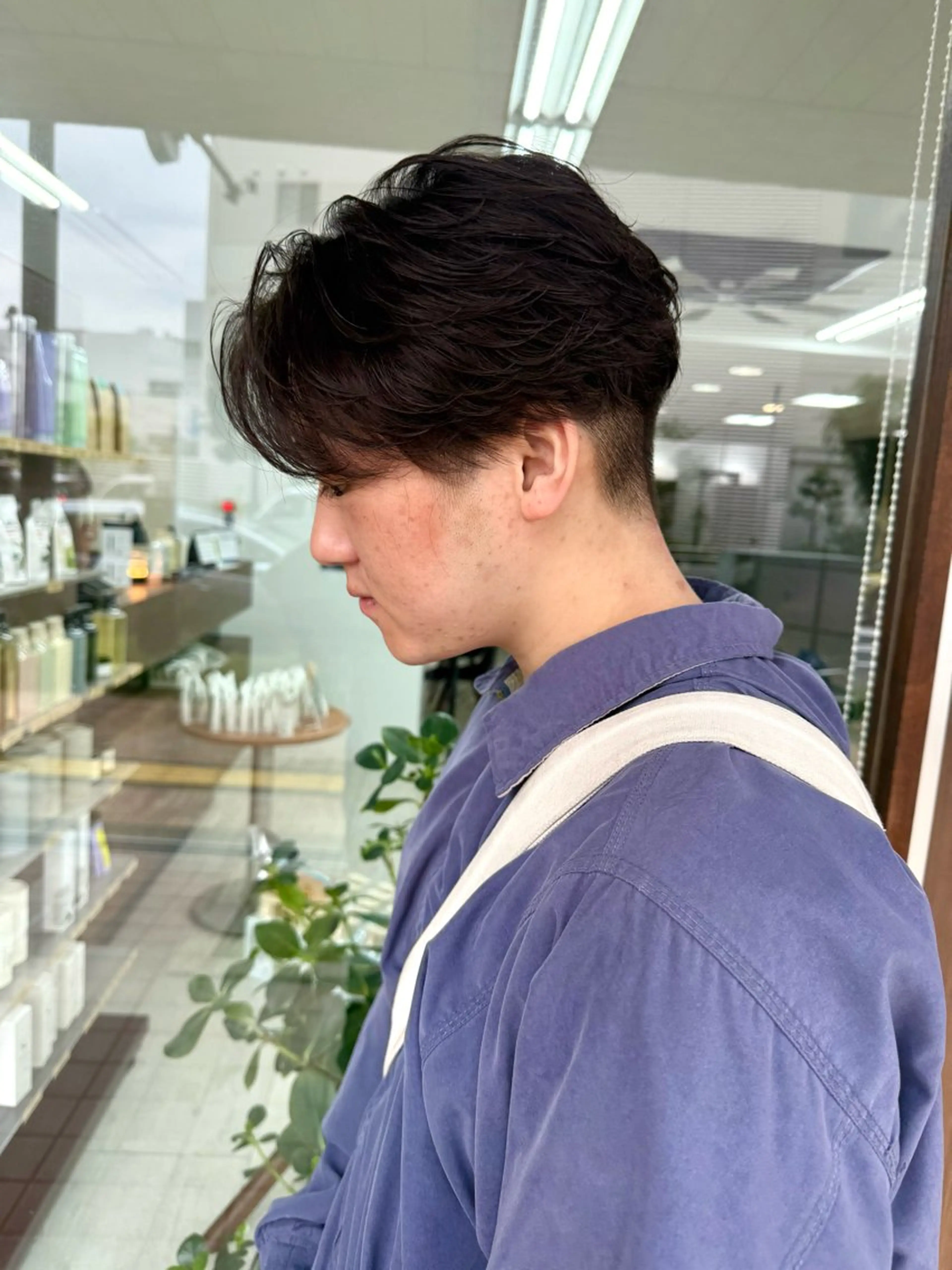 ショート パーマ メンズ フェザーパーマ メンズパーマ メンズパーマの達人 / タカシマダイスケのヘアスタイル