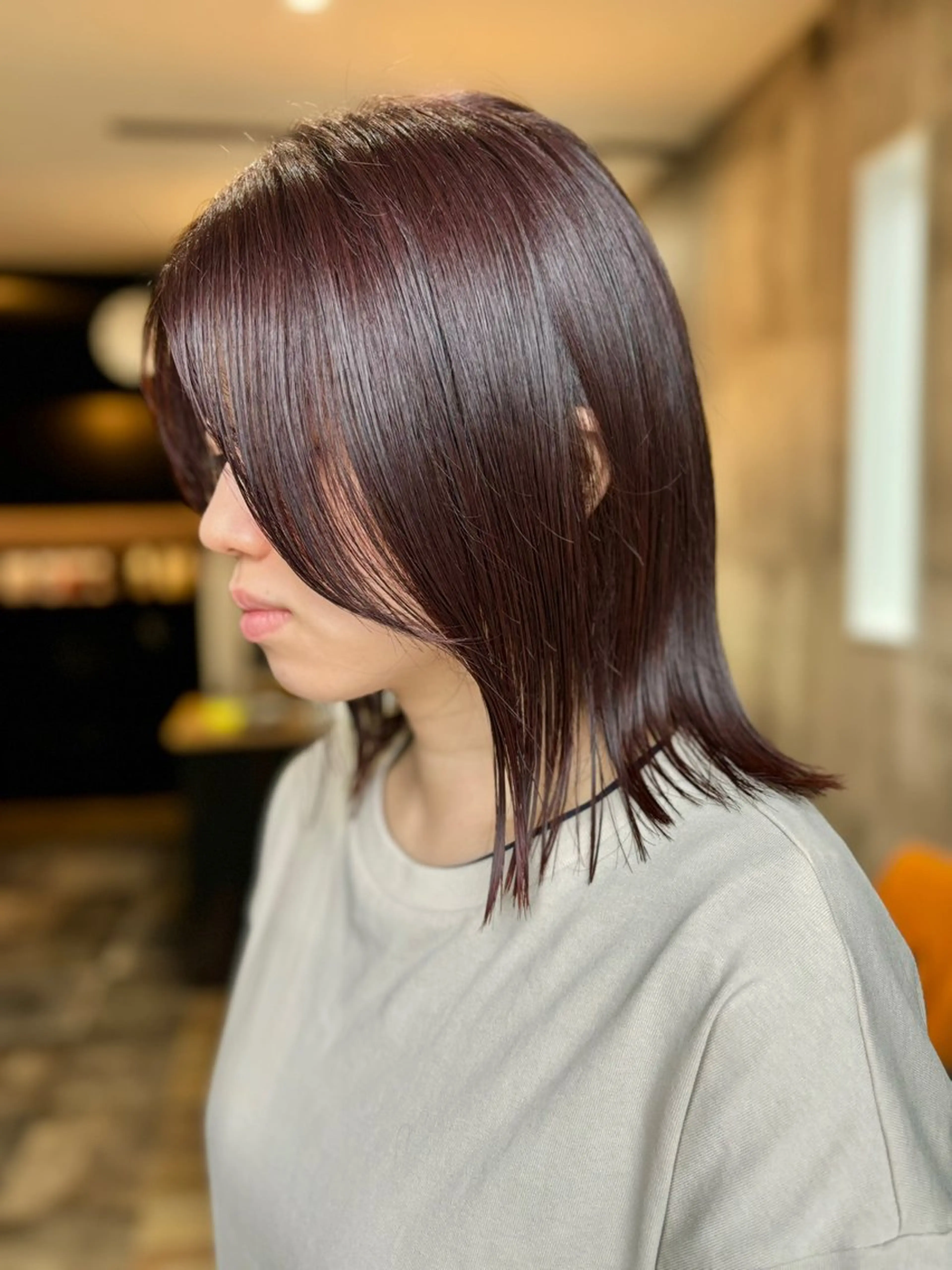 ショート 顔まわりレイヤー ハッシュカット レイヤーカット カット ヘアカラー yoshihara yuukiのヘアスタイル
