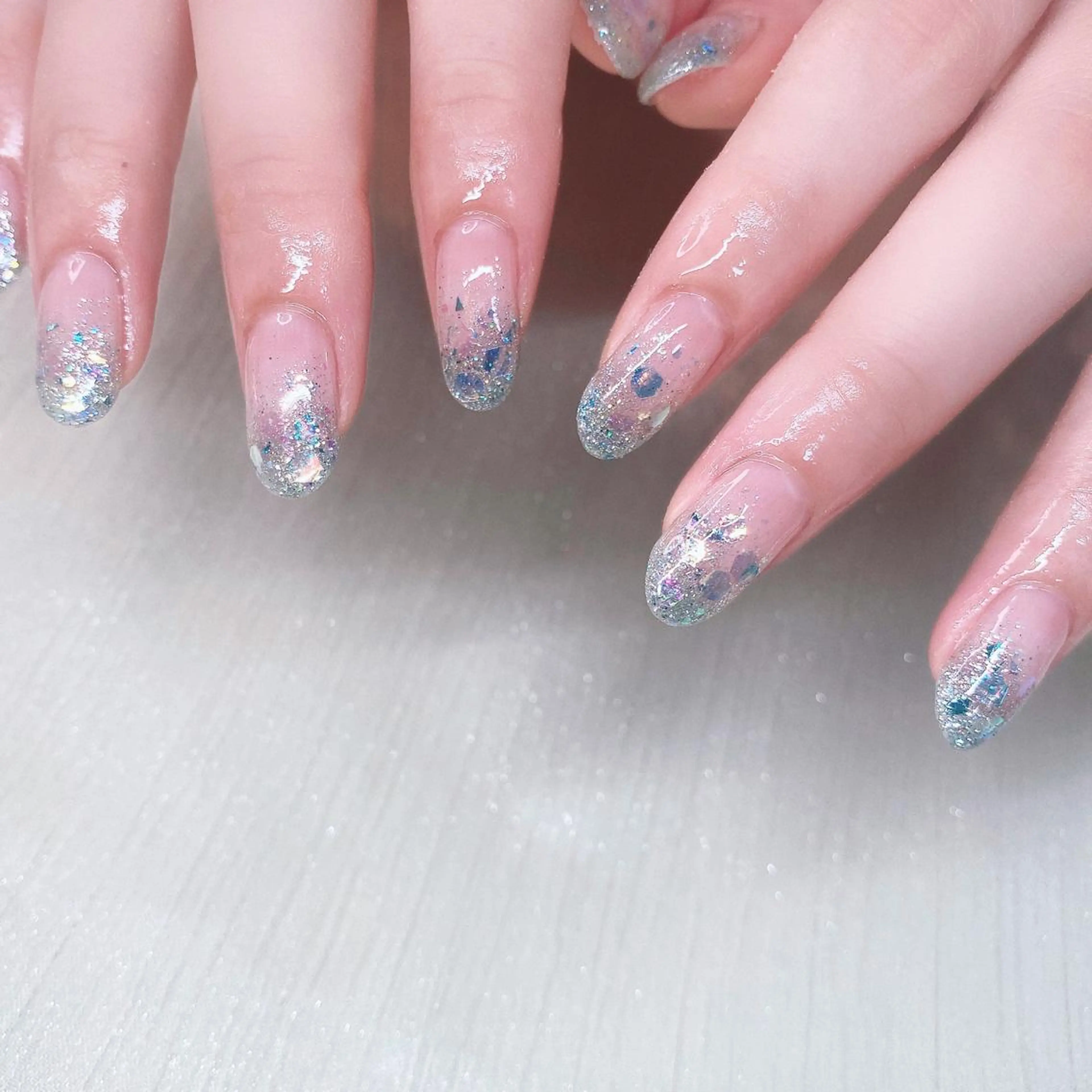 ネイル 長さ出し ハンドネイル Nailist suzuのネイルデザイン