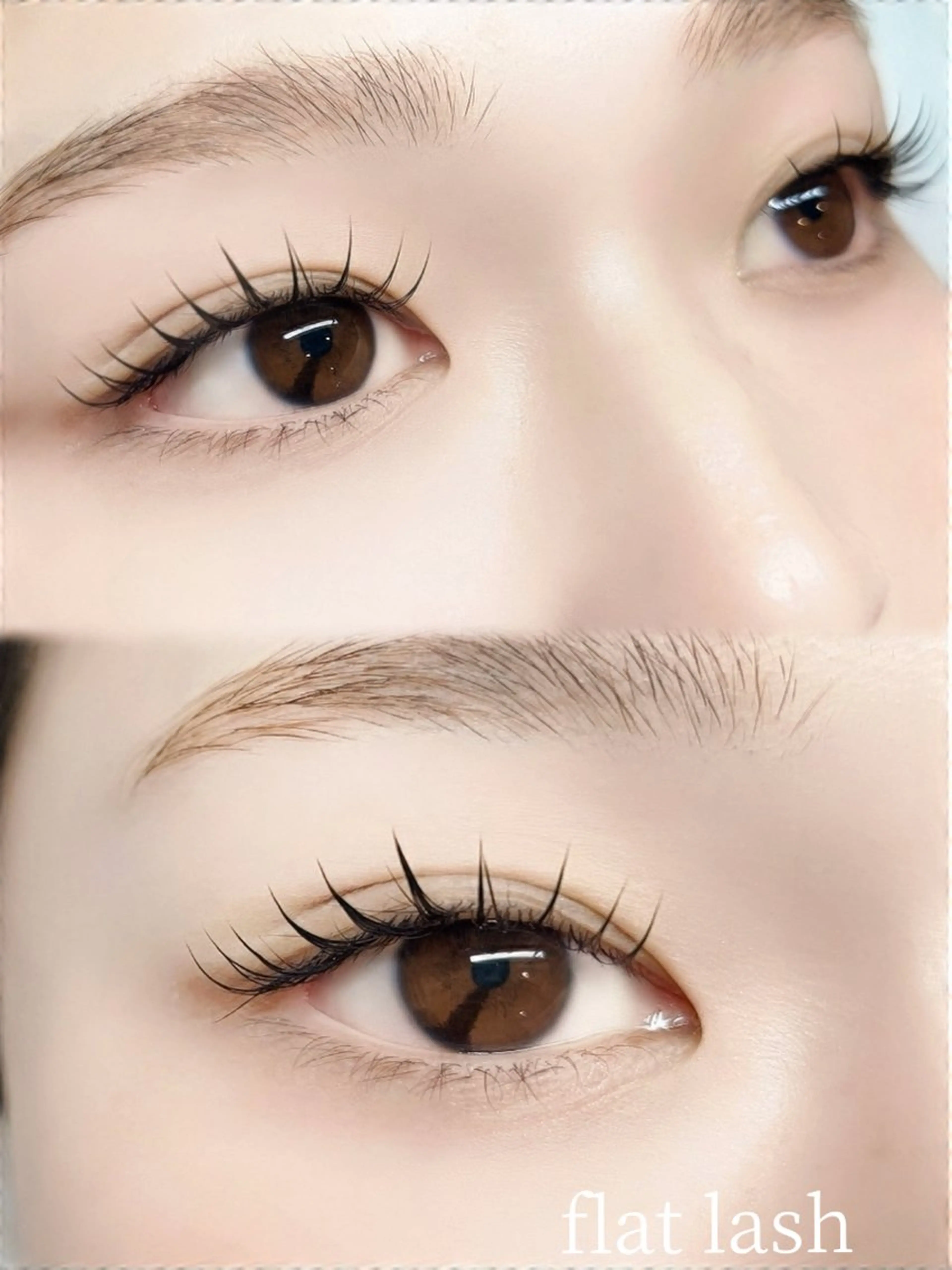 マツエク・マツパ フラットラッシュ まつげパーマ ボリュームラッシュ マツエク ecru.eye 【元住吉】のマツエク・マツパデザイン