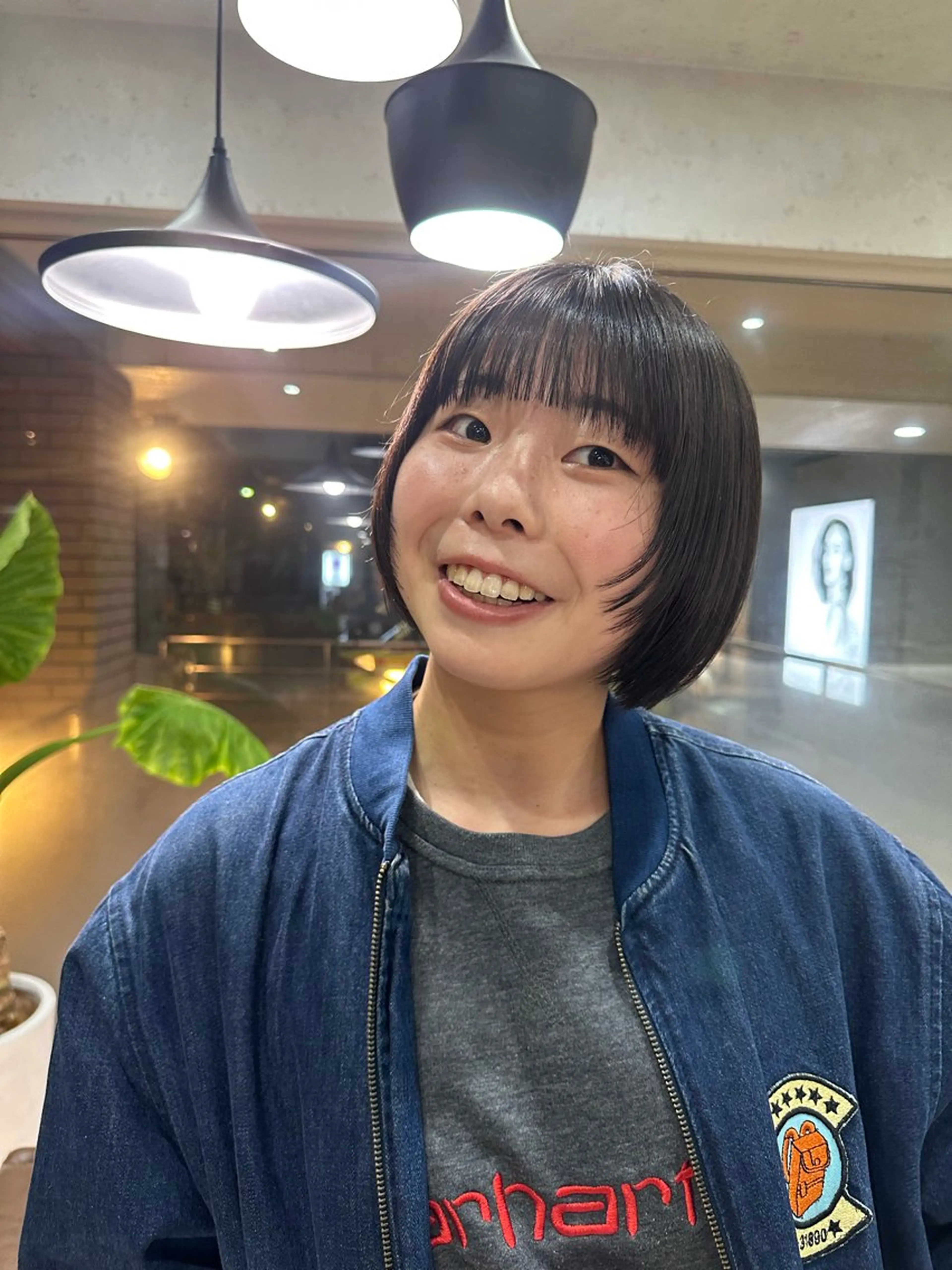 ショート ボブ レイヤーカット ショート特化/表参道 /ぐっしーのヘアスタイル