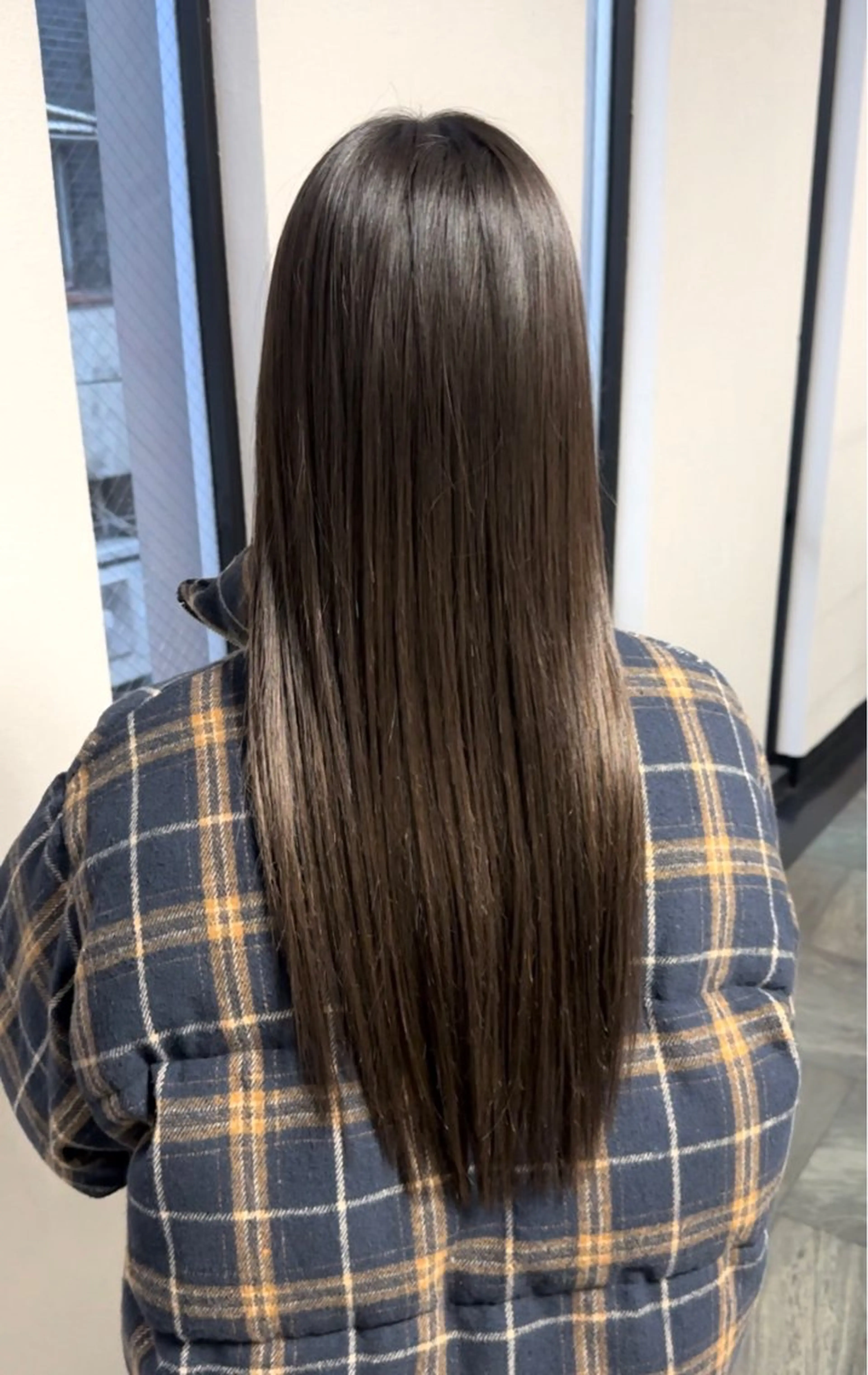 ロング シールエクステ エクステ エクステ MOURI CHISATOのヘアスタイル