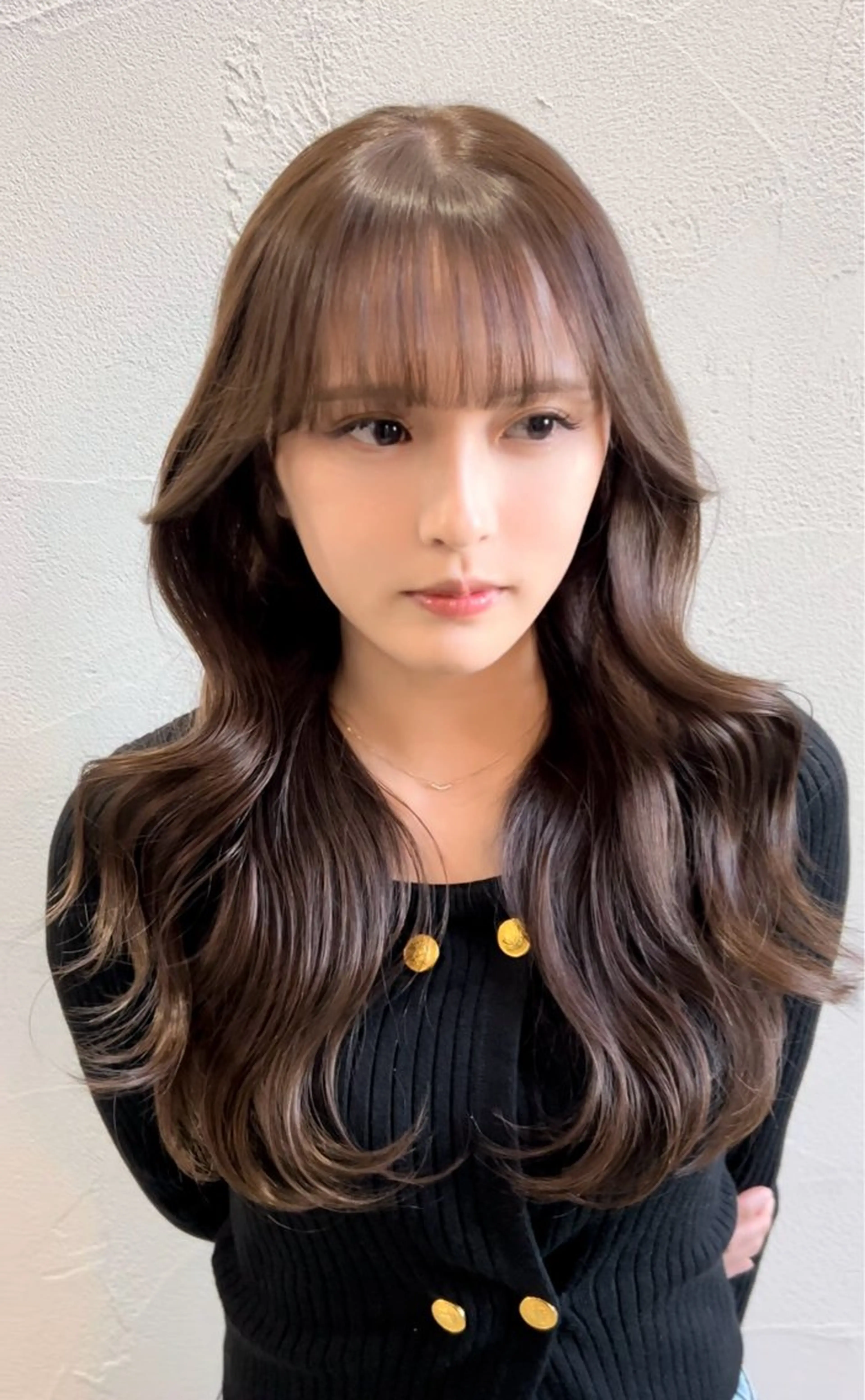 ロング カット ヘアカラー トリートメント 剣持友希/ifh iizuka/高崎のヘアスタイル