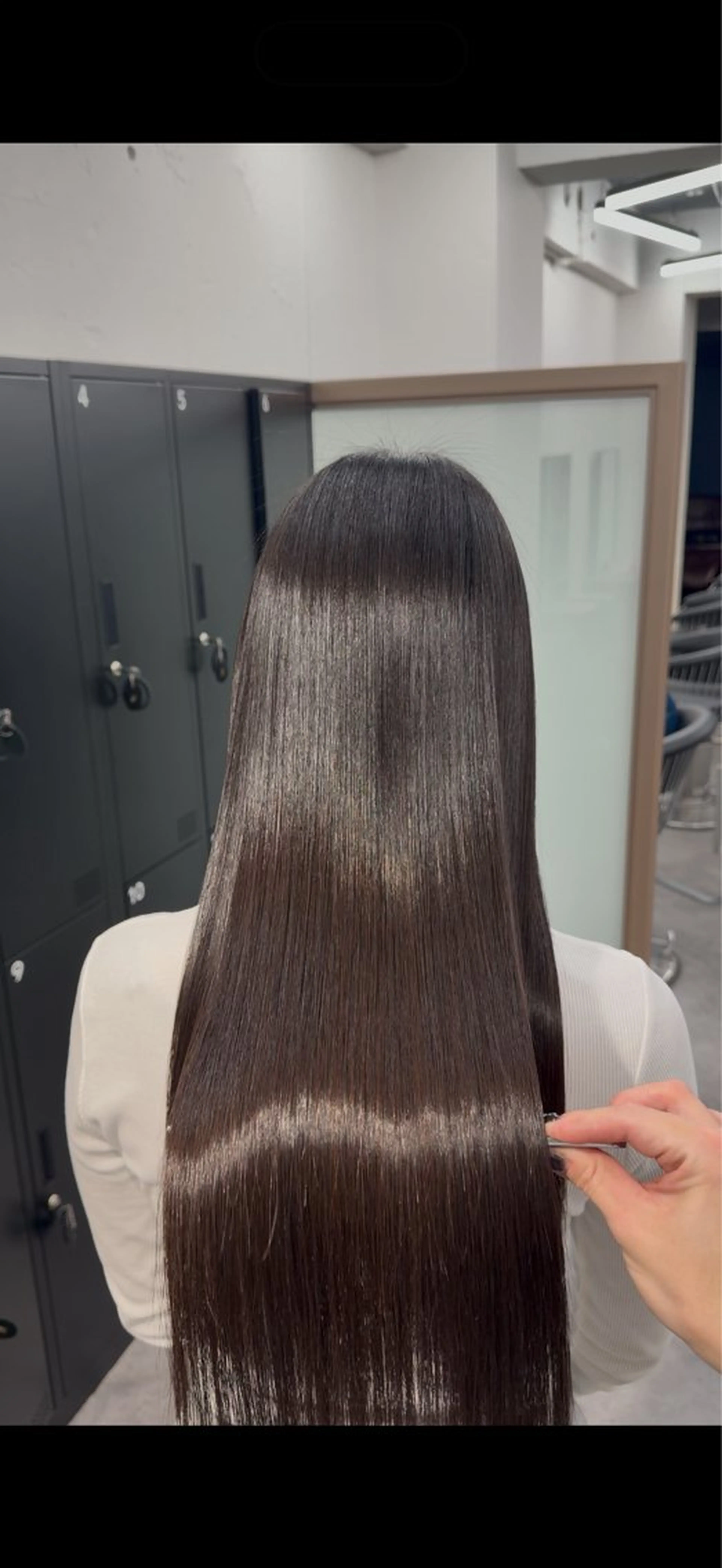 ロング トリートメント 🌹艶カラー🌹/ 👼パーマの髪様👼のヘアスタイル