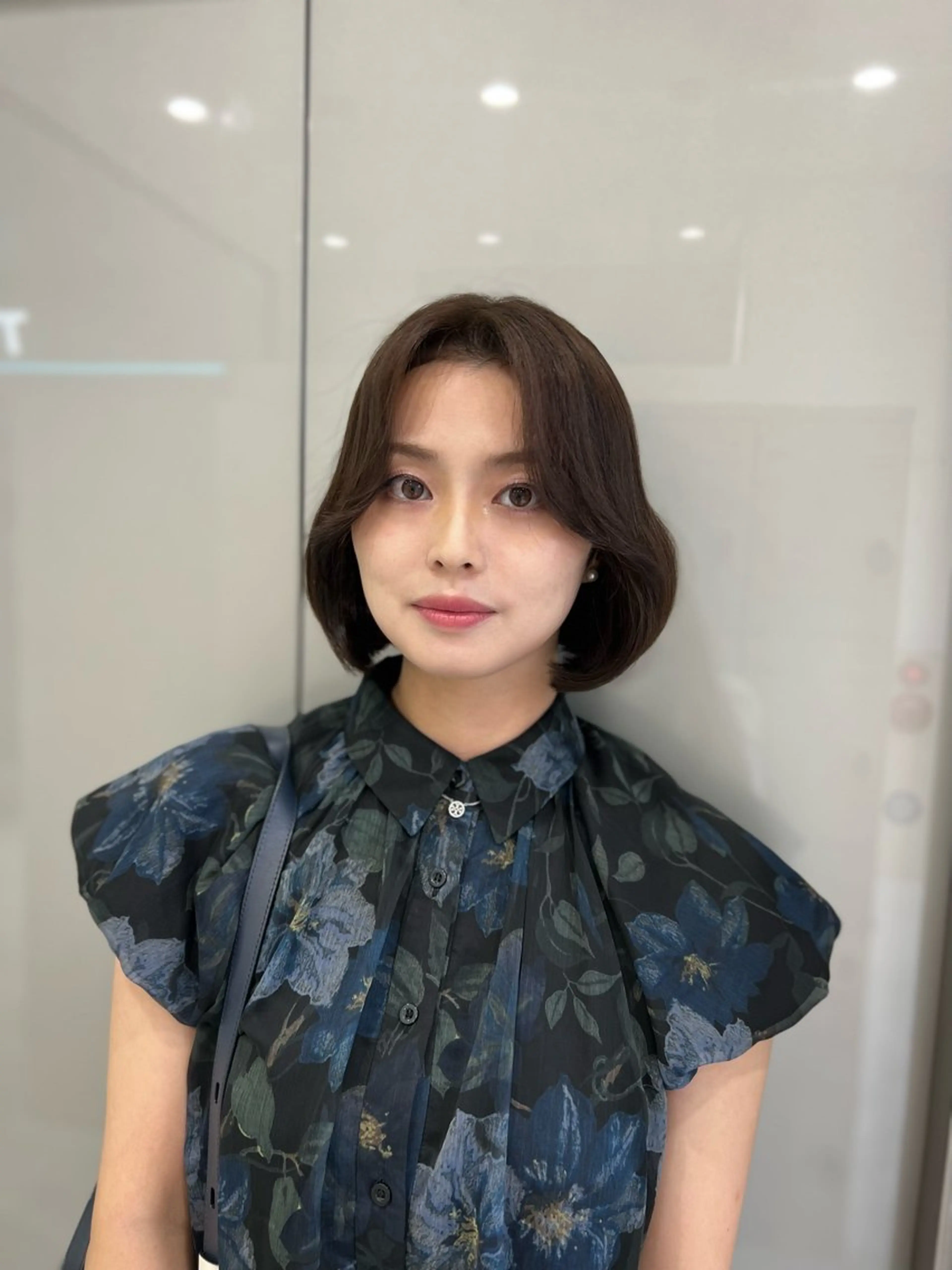 ショート カット ヘアカラー トリートメント ヘアセット まつパ/ケア ブリーチ/sEnAのヘアスタイル