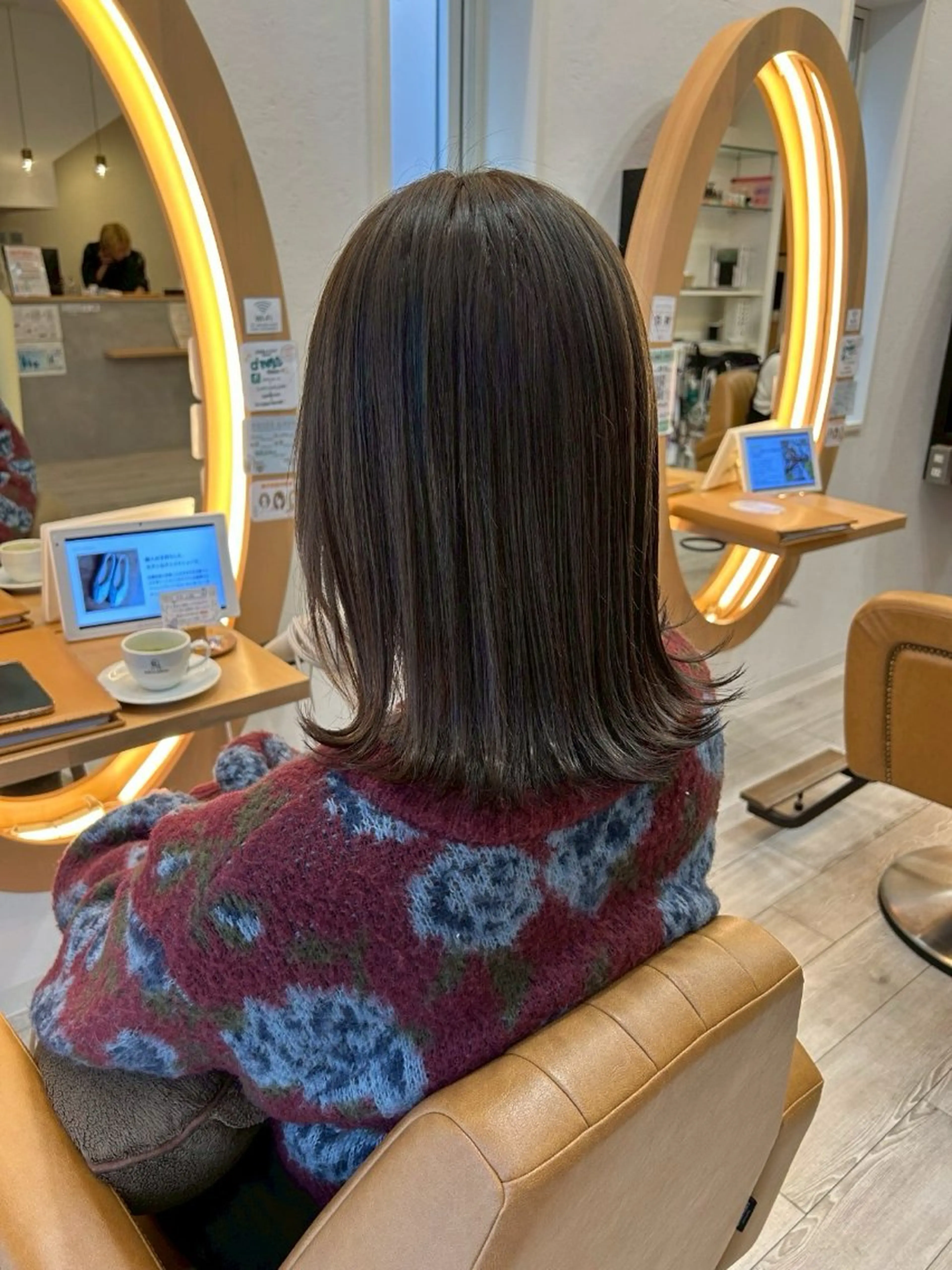 ミディアム 高橋 ひなののヘアスタイル