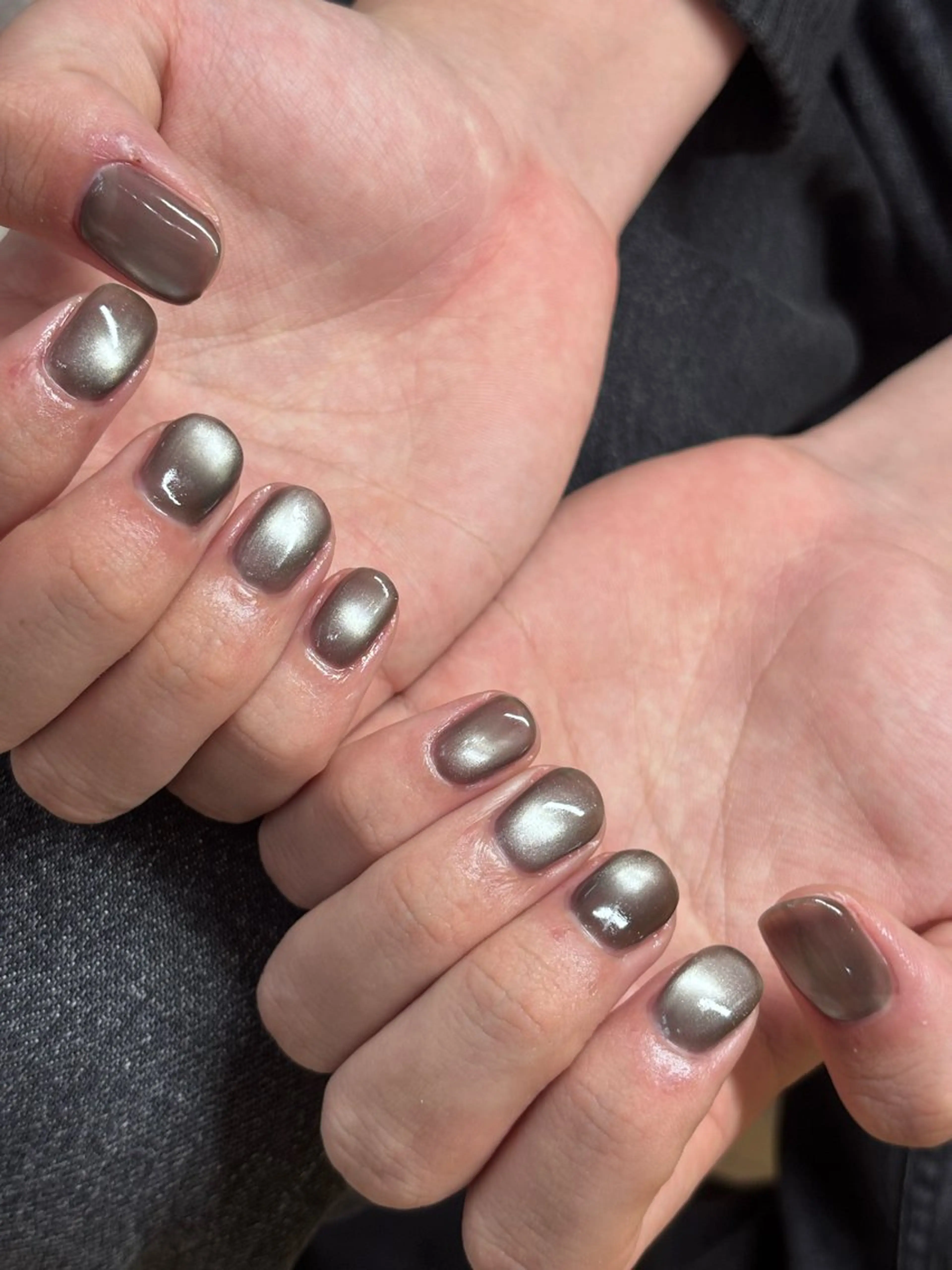 メンズ ネイル マグネットネイル ハンドネイル 【メンズサロン】 MARCAのネイルデザイン