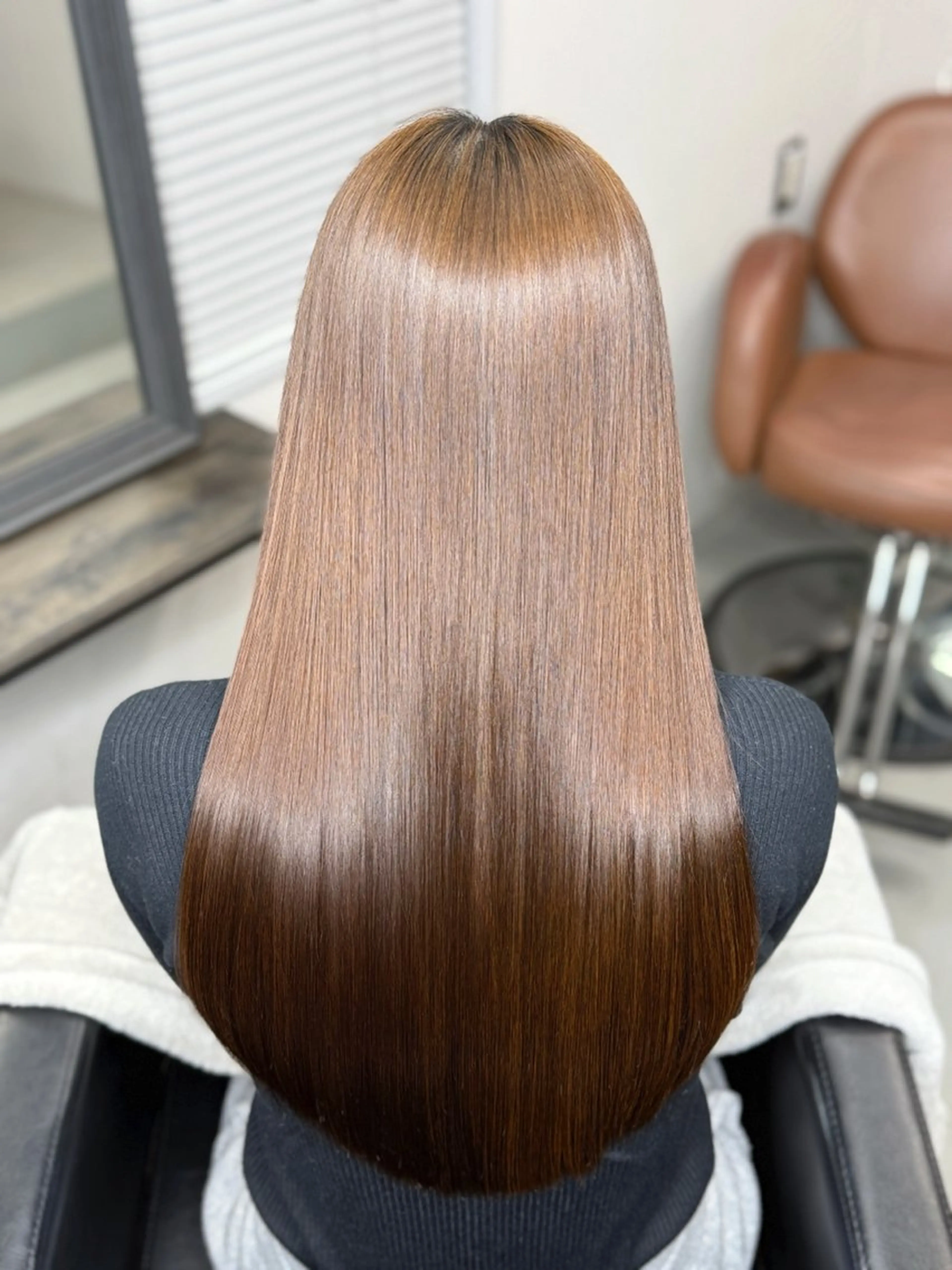 ロング カラー 縮毛矯正/韓国 /店長/KANATOのヘアスタイル