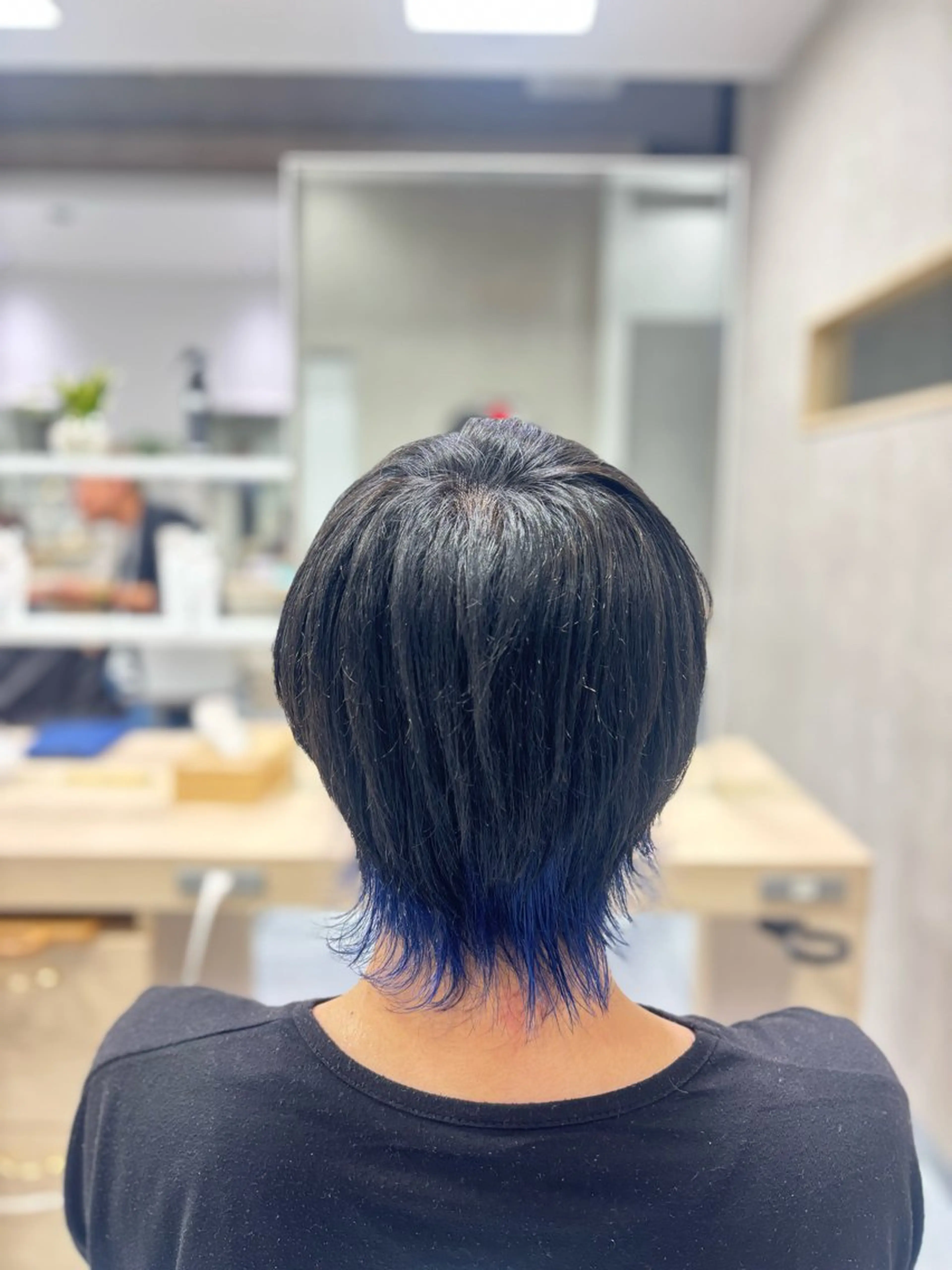 ショート カラー メンズ ヘアカラー メンズ特化韓国風 パーマスタイル/りんのヘアスタイル