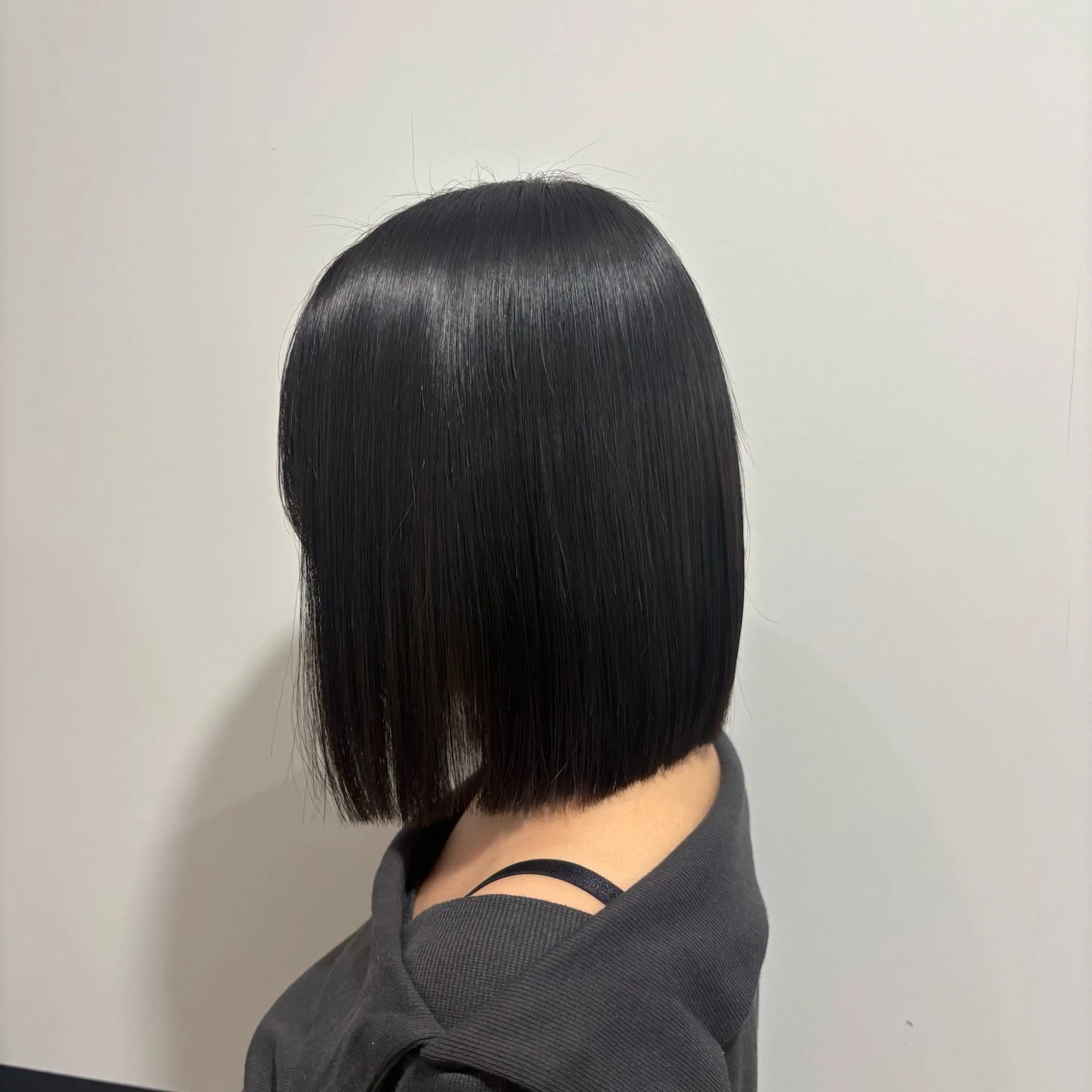 ミディアム ボブ カット トリートメント ボブ/外国人風カラー 🩵mikiのヘアスタイル