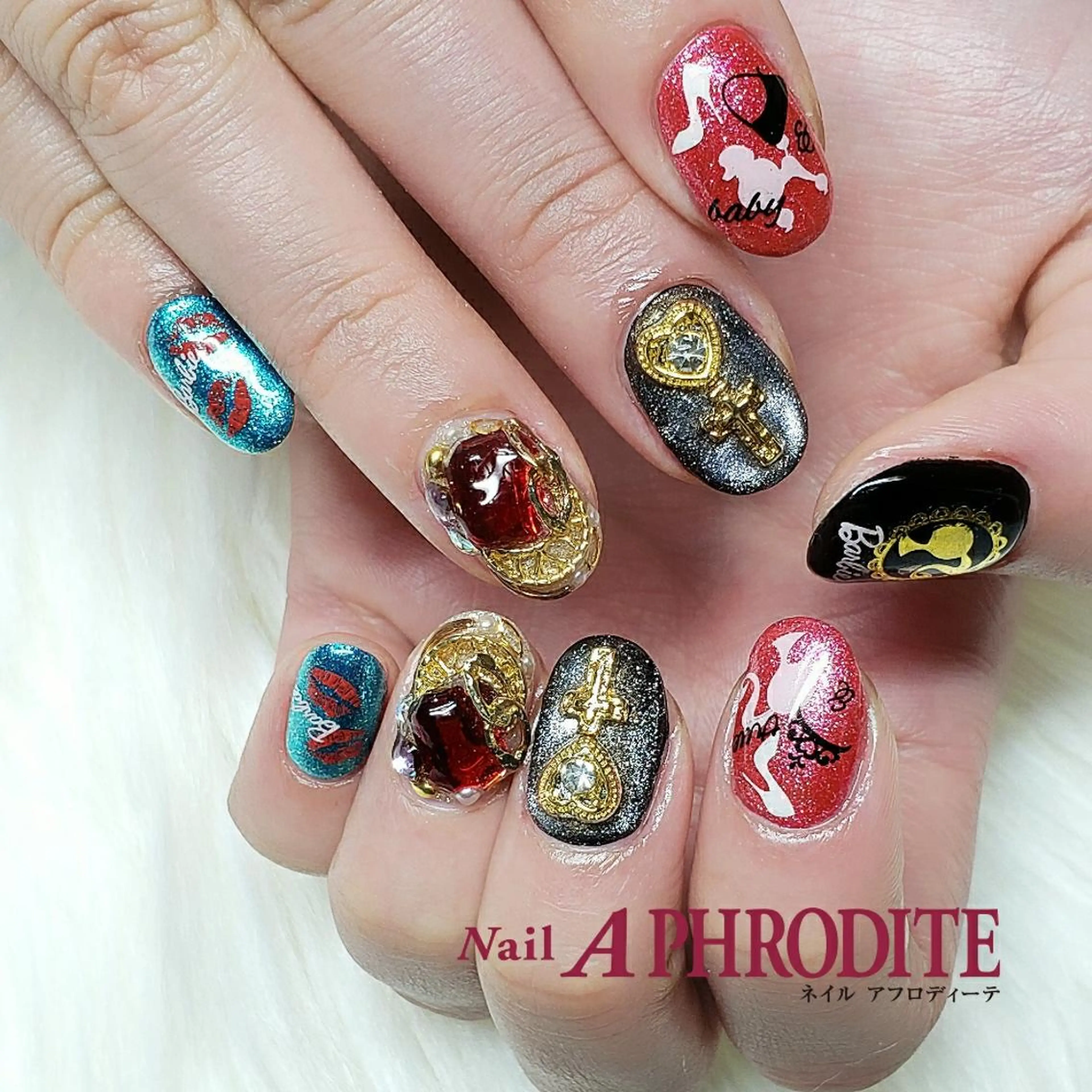 ネイル 持ち込み ニュアンスネイル ハンドネイル Nail  Aphroditeのネイルデザイン