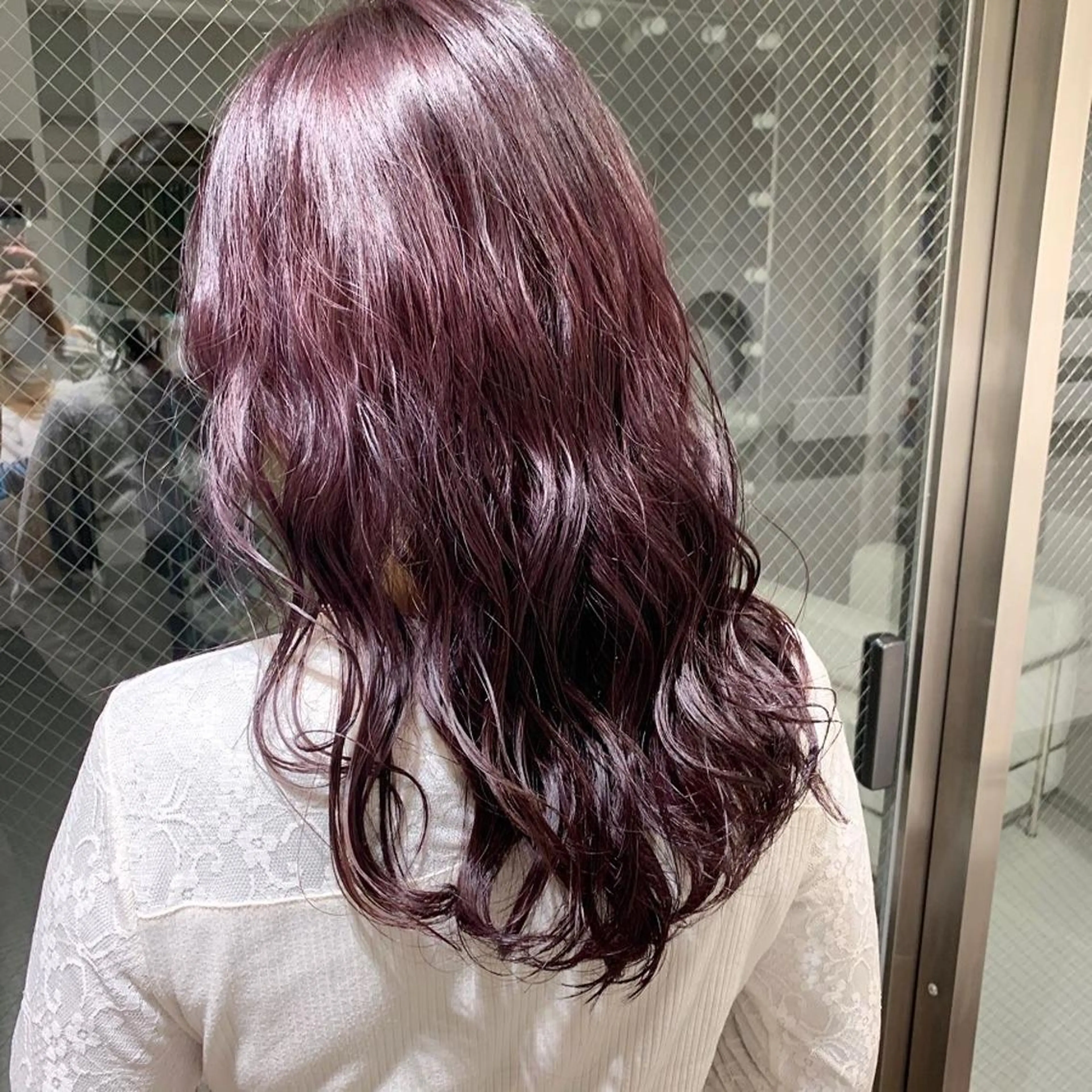 ロング カラー ピンクカラー ヘアカラー トリートメント fit /HONOKAのヘアスタイル