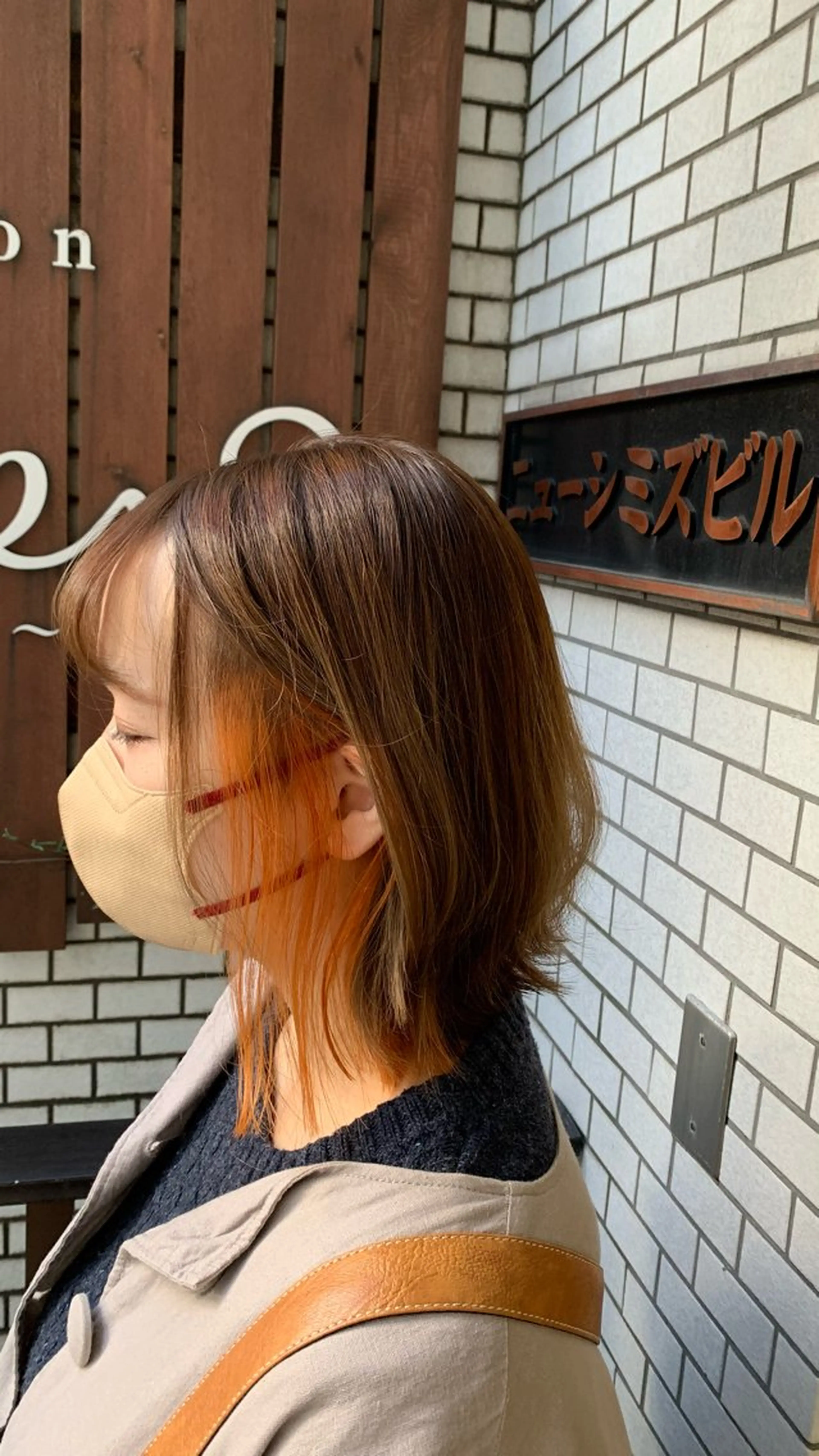 ミディアム カラー チバ ヒロトのヘアスタイル