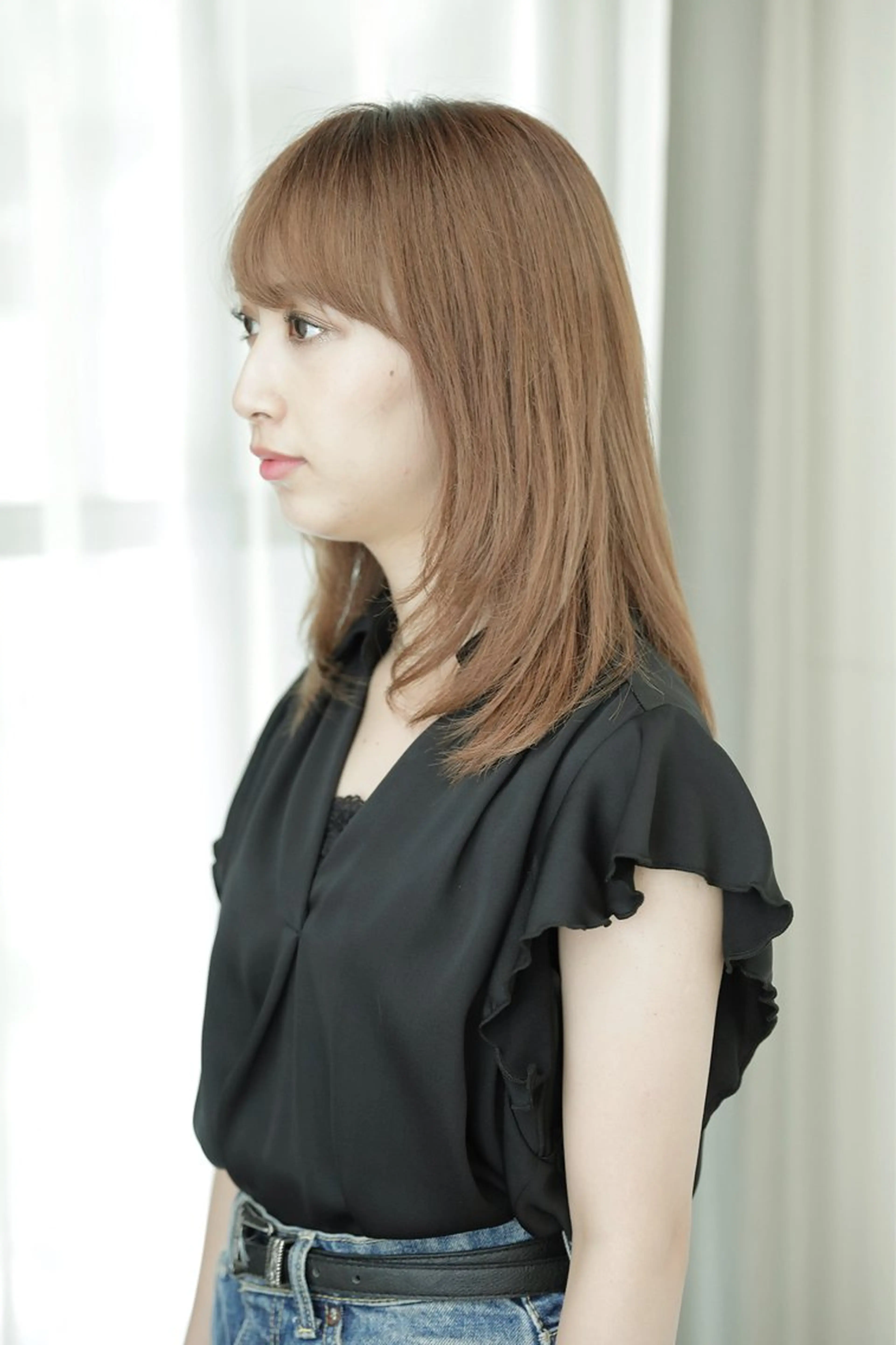 ミディアム うる艶カラー✨/ nanako🤎のヘアスタイル