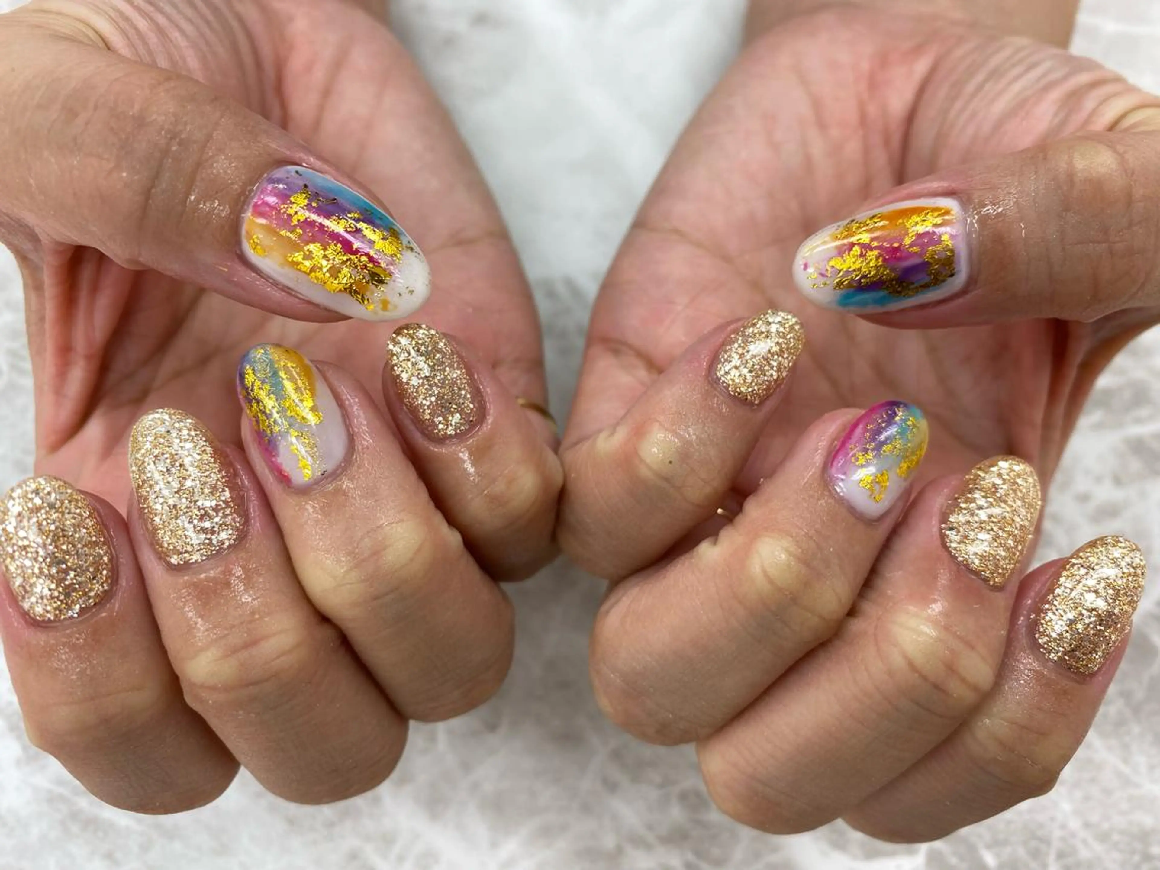 ネイル Bianca 立川店 小川のネイルデザイン