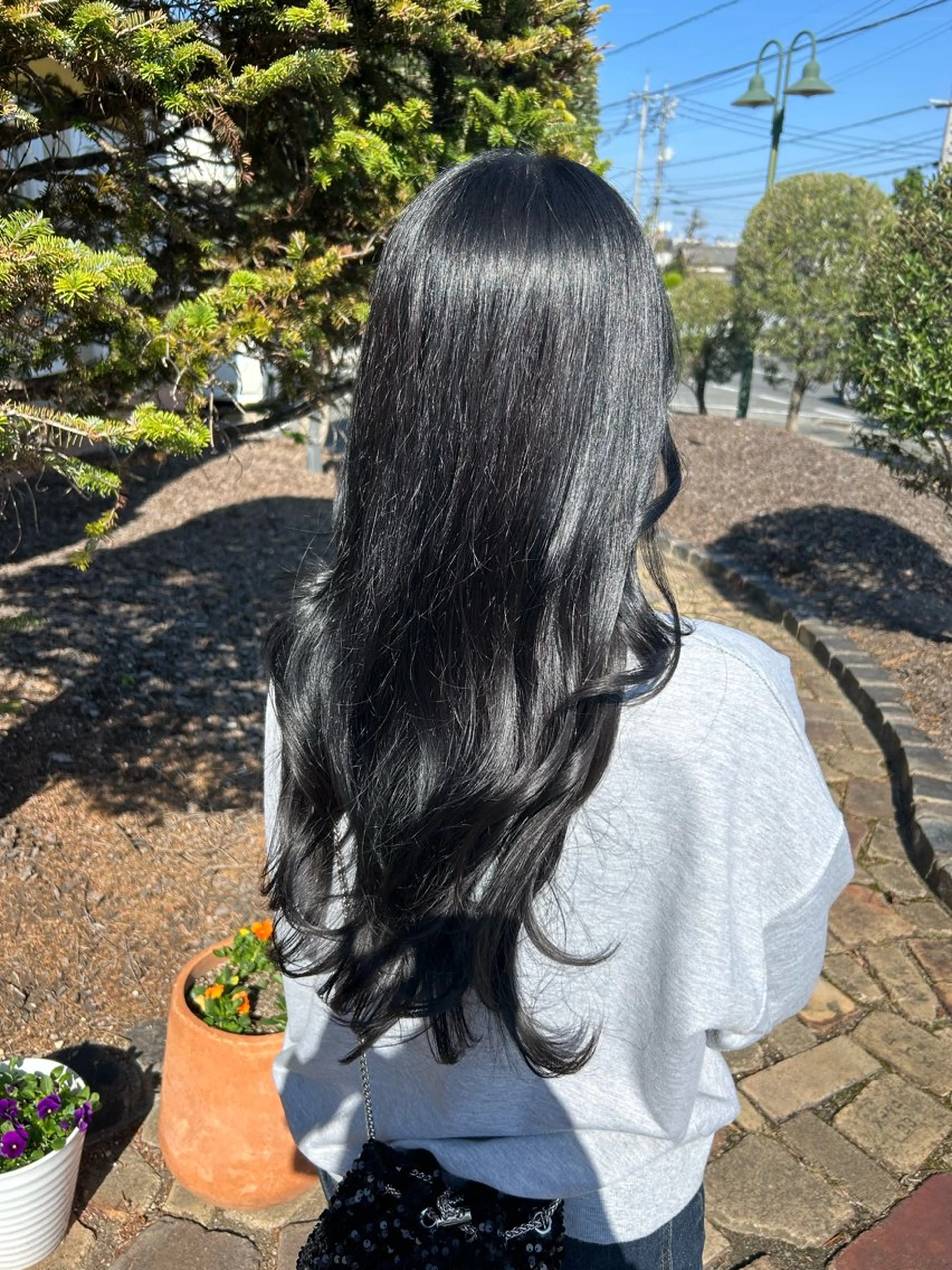 ロング ヘアカラー ヘアルームflat・ Rena🌼ྀིのヘアスタイル