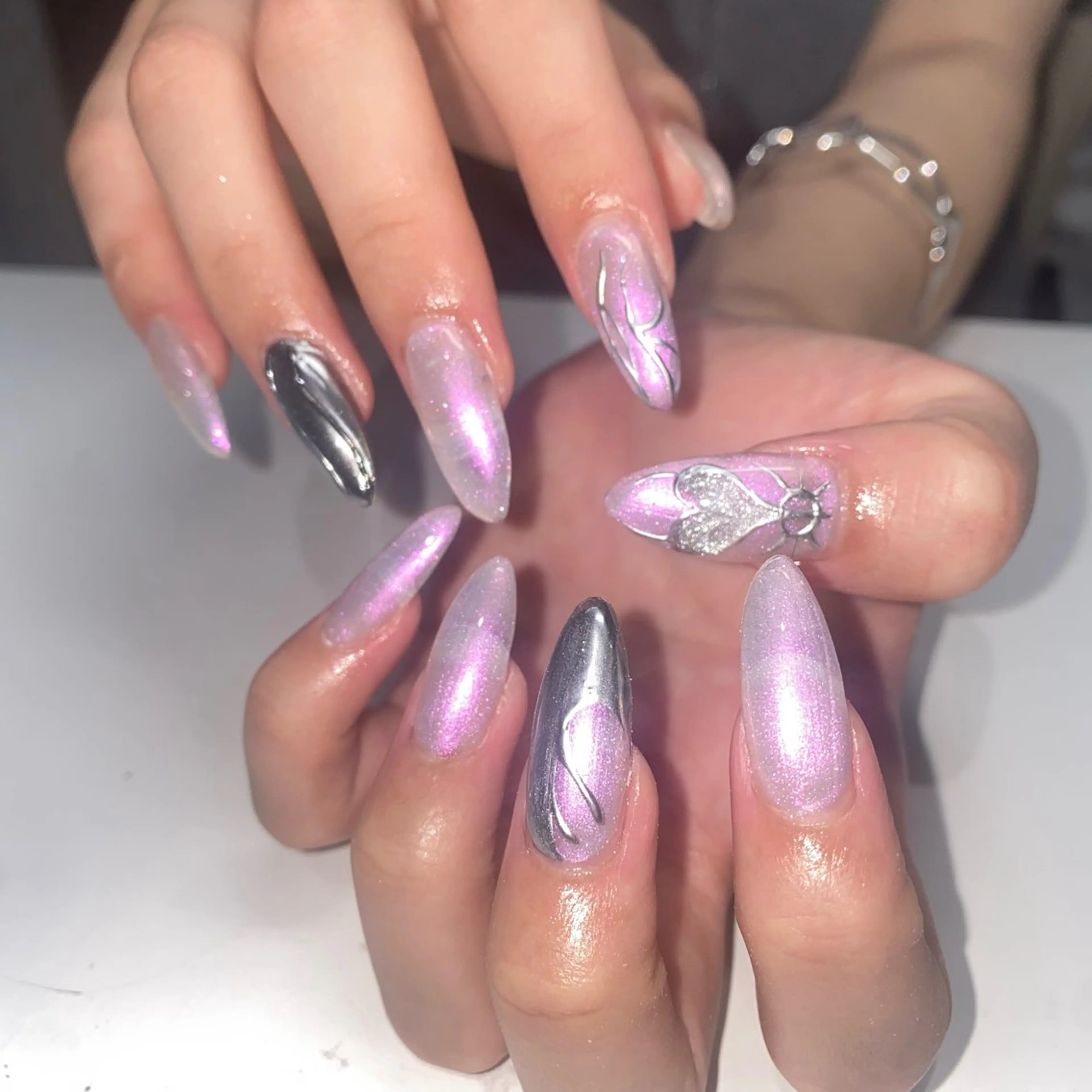 ネイル ハンドネイル 🎼yuuka/池袋 🎼WOLTOKYOのネイルデザイン