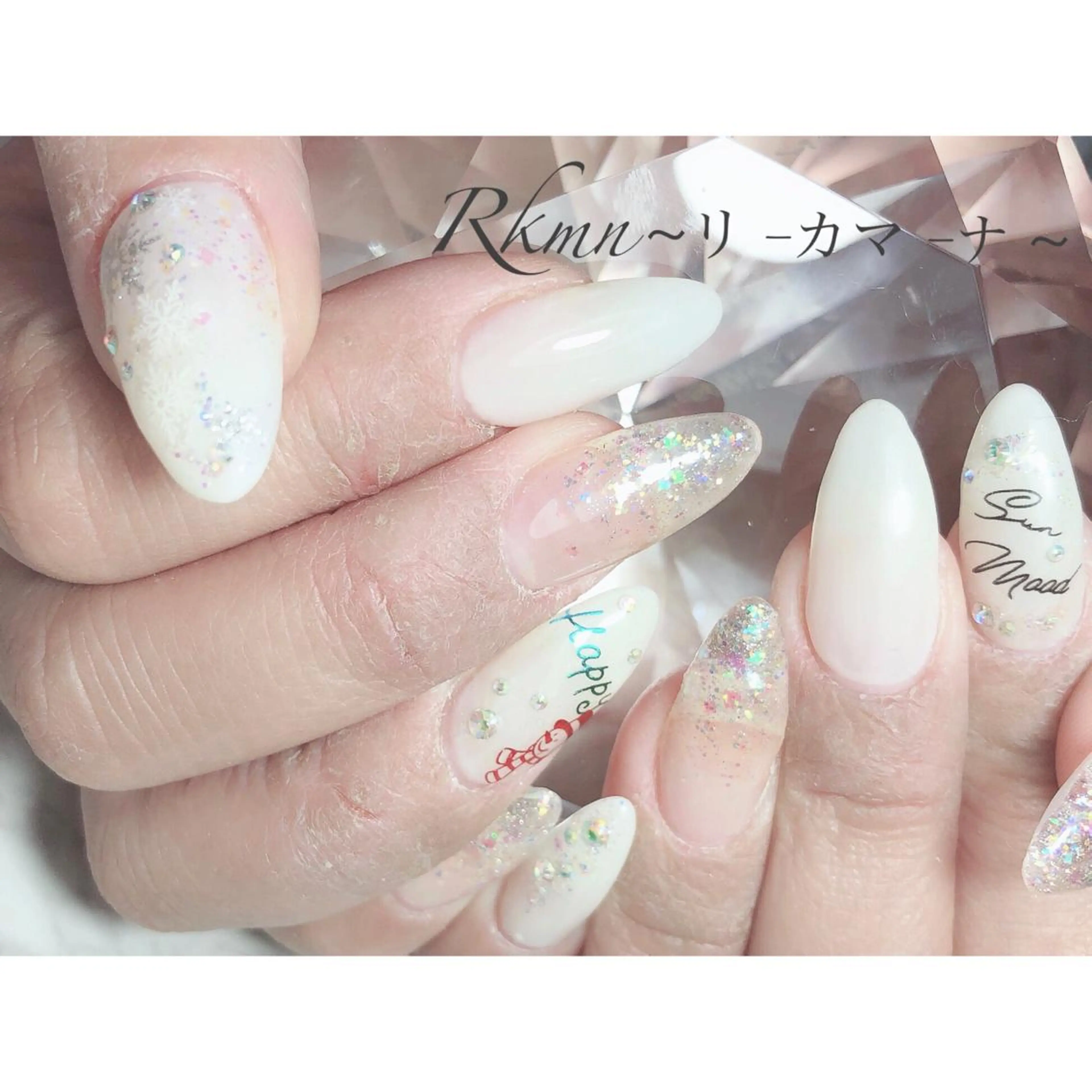 ネイル アートネイル フレンチネイル ジェルネイル グラデーション シンプルネイル ハンドネイル フットネイル ハンドケア Rkmn ~リ-カマ-ナ~のネイルデザイン