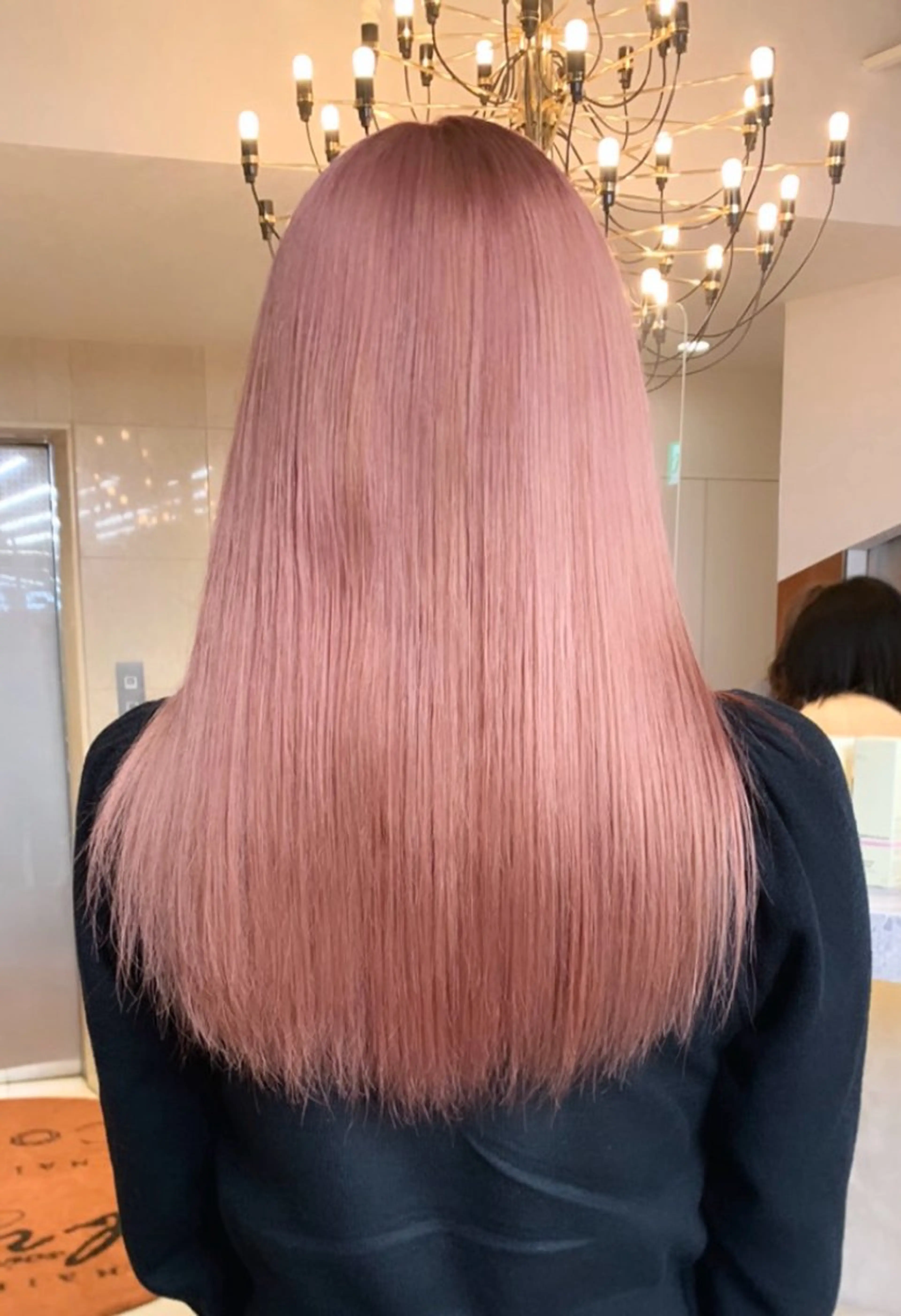 ロング カラー りん 🎀韓国スタイルのヘアスタイル