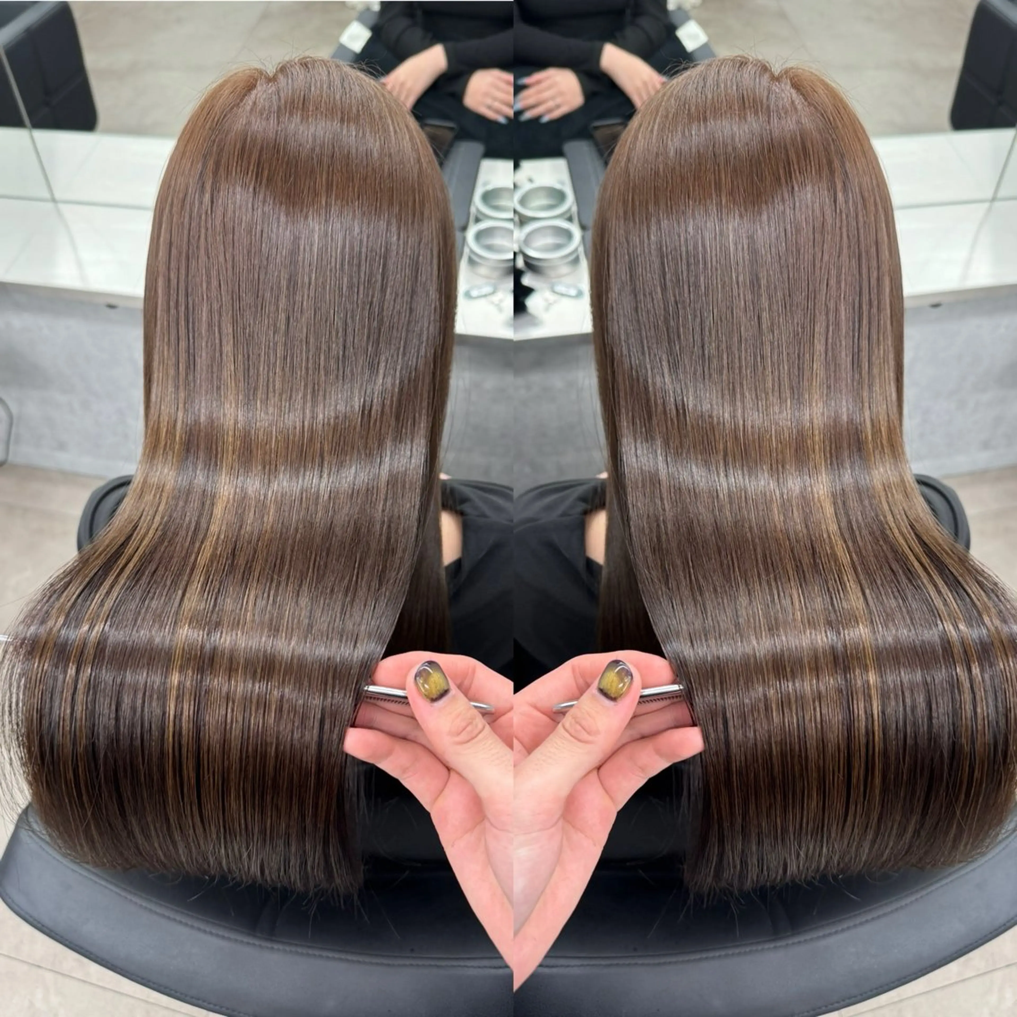 ロング 髪質改善 縮毛矯正 カット 縮毛矯正 トリートメント 🌈代表 🌈macotoのヘアスタイル