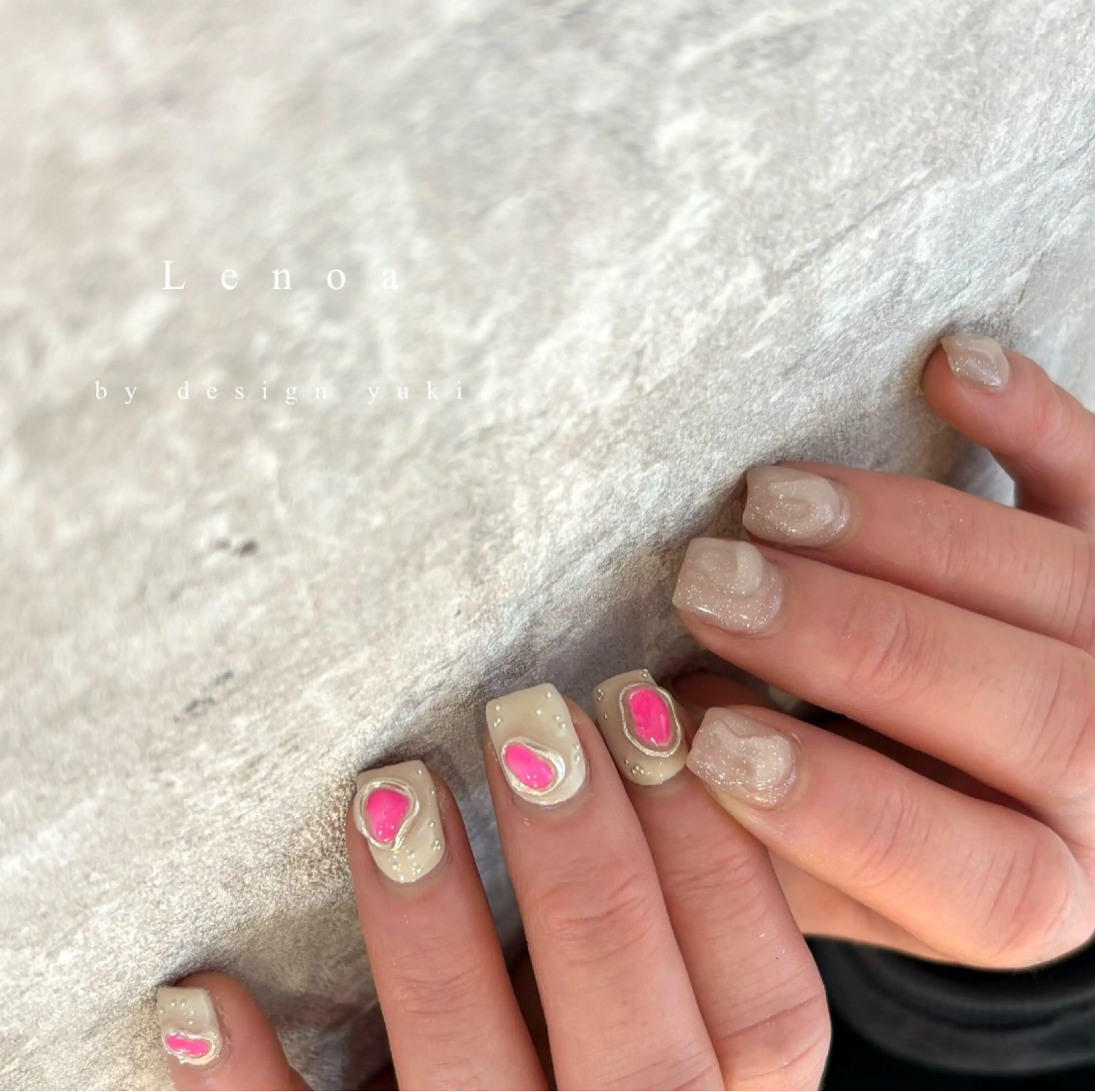 ネイル ハンドネイル Lenoa Yukiのネイルデザイン