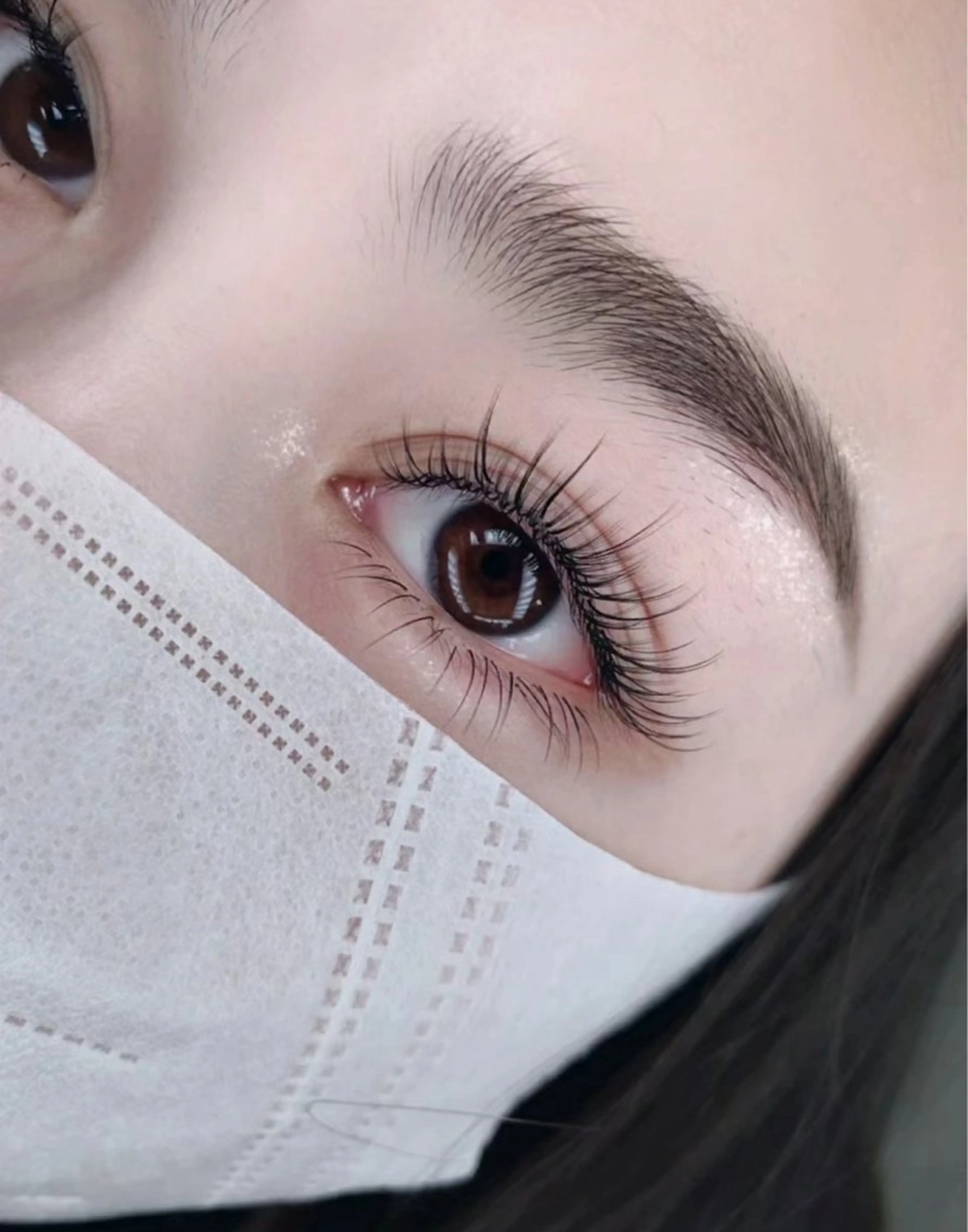 【初回オフ無料】ワンホンマツエク♥︎サンフラワーデザイン♥︎100束【コーティング付き】の写真